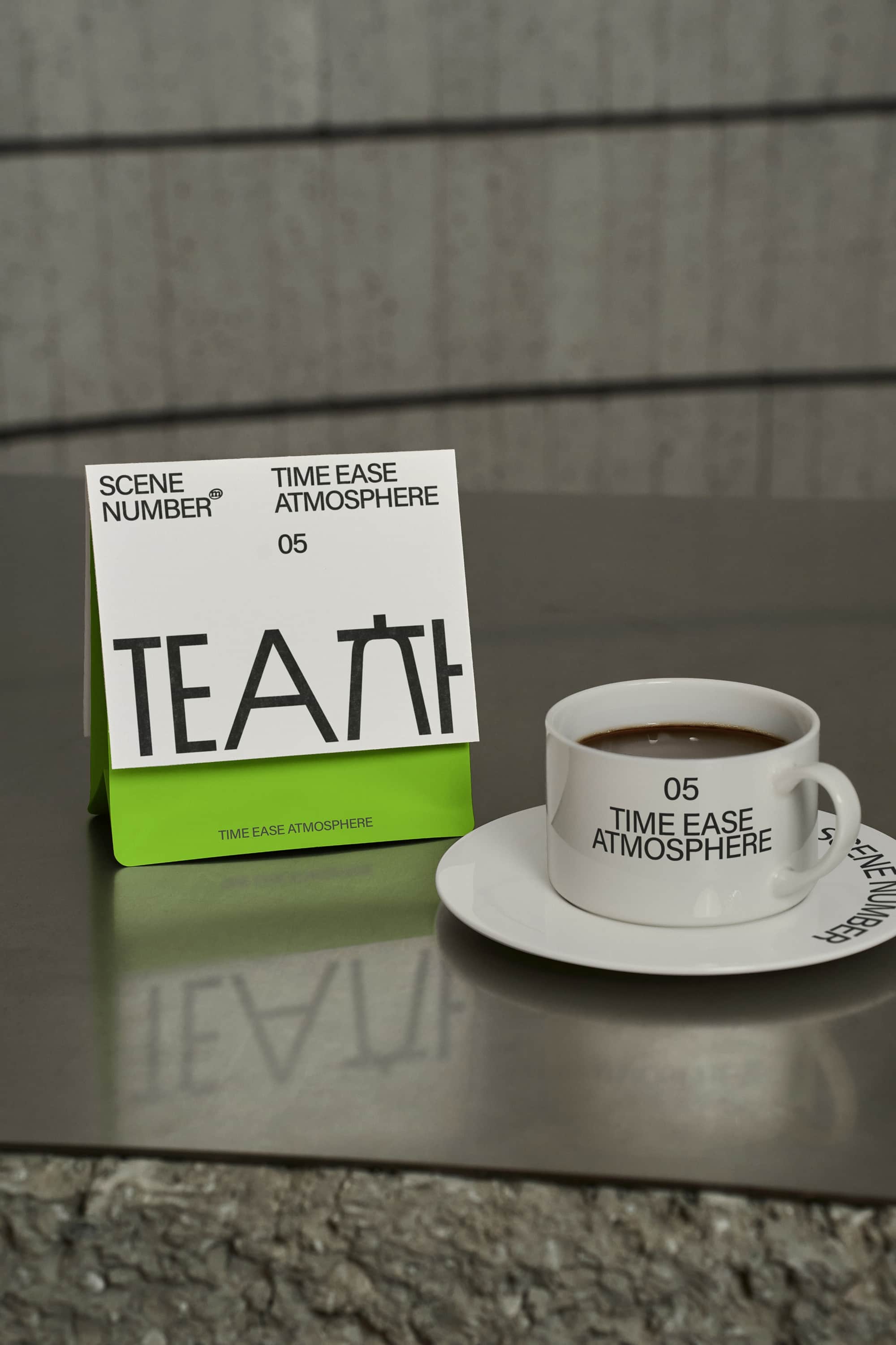 TEA Coffee Bag Mockup 02 Scene Number