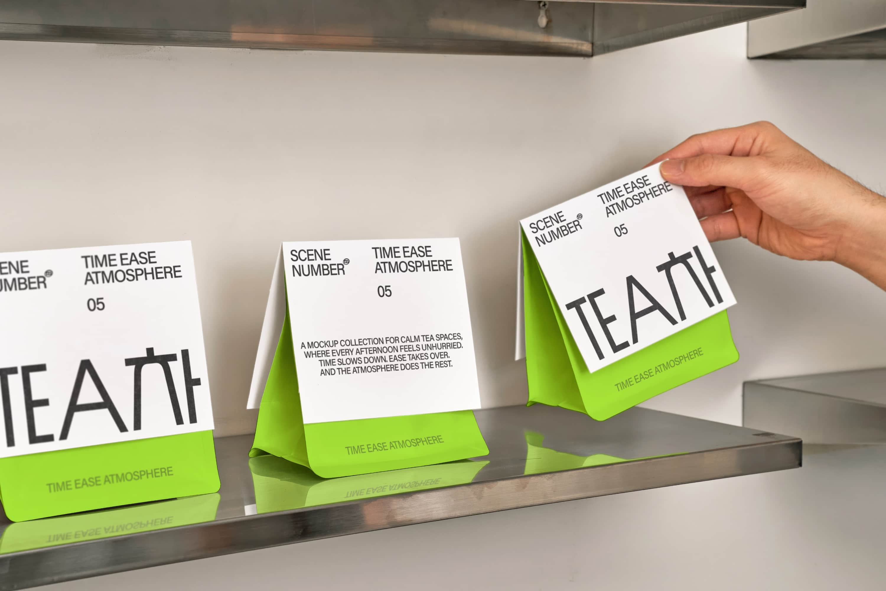 TEA Coffee Bag Mockup 03 Scene Number