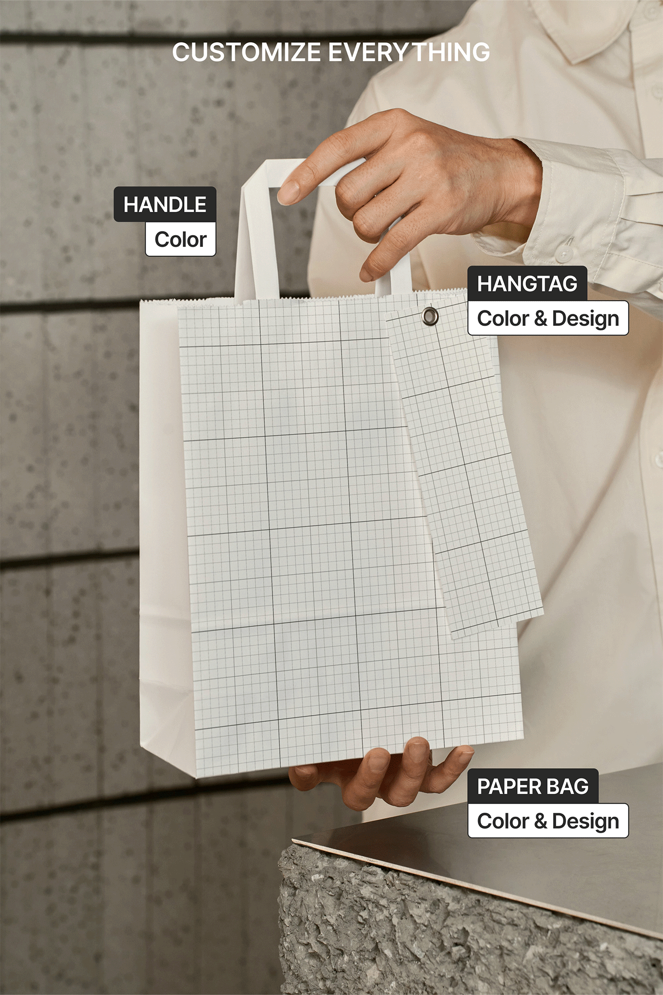 TEA Paper Bag Mockup 01 Scene Number