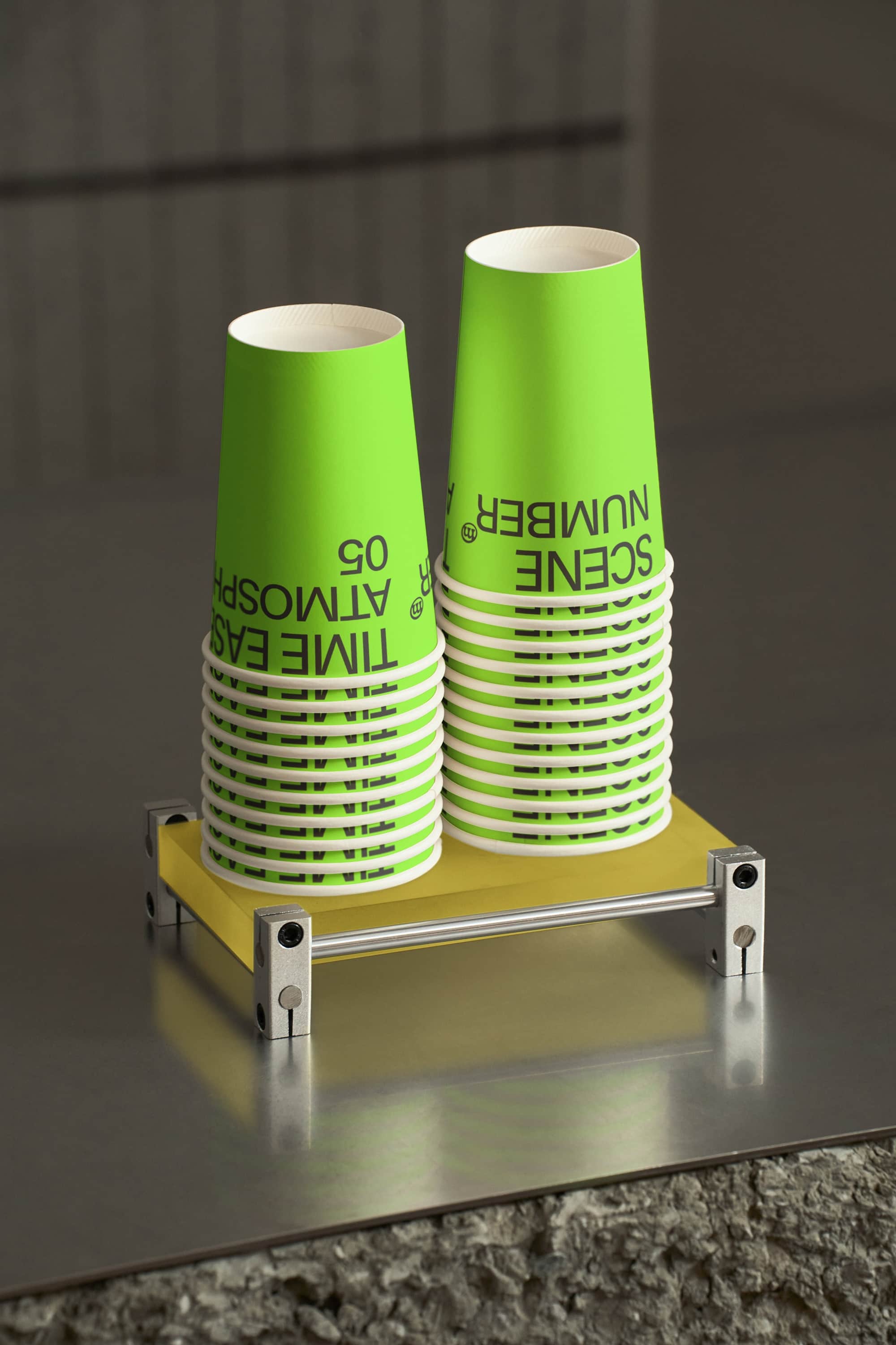 TEA Paper Cup Mockup 01 Scene Number