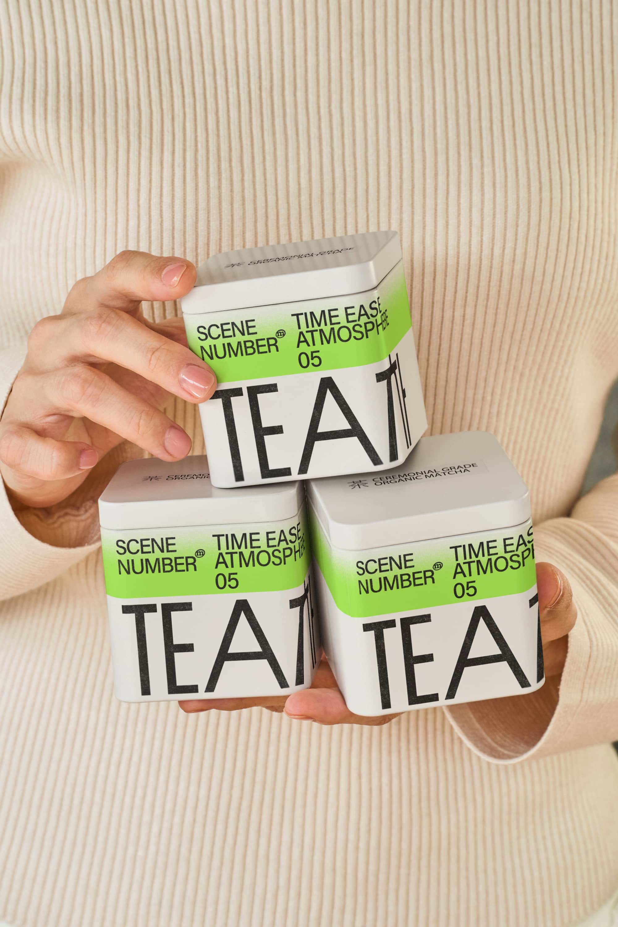 TEA Square Tin Canister Mockup 02 Scene Number