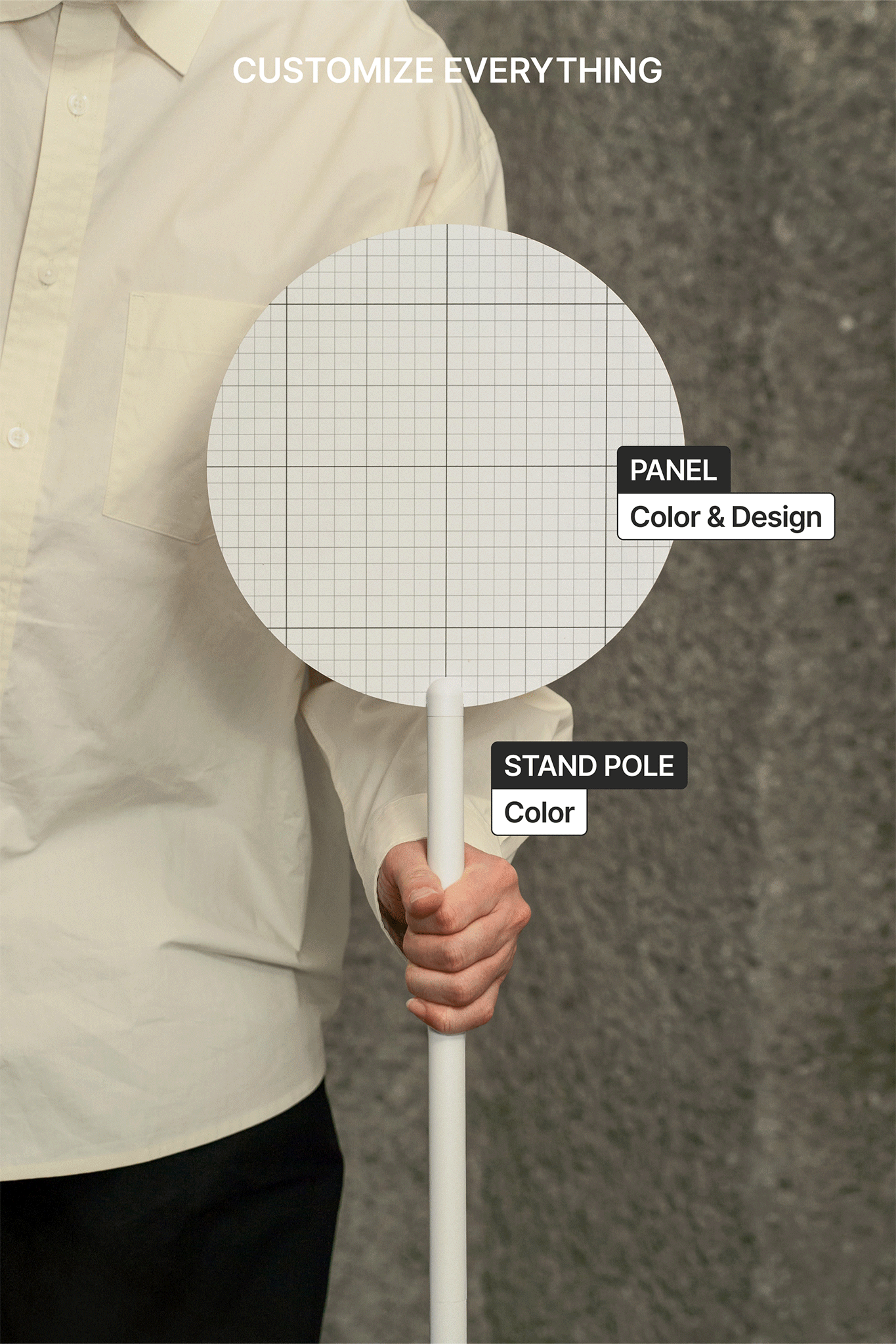 TEA Standing Sign Mockup Scene Number