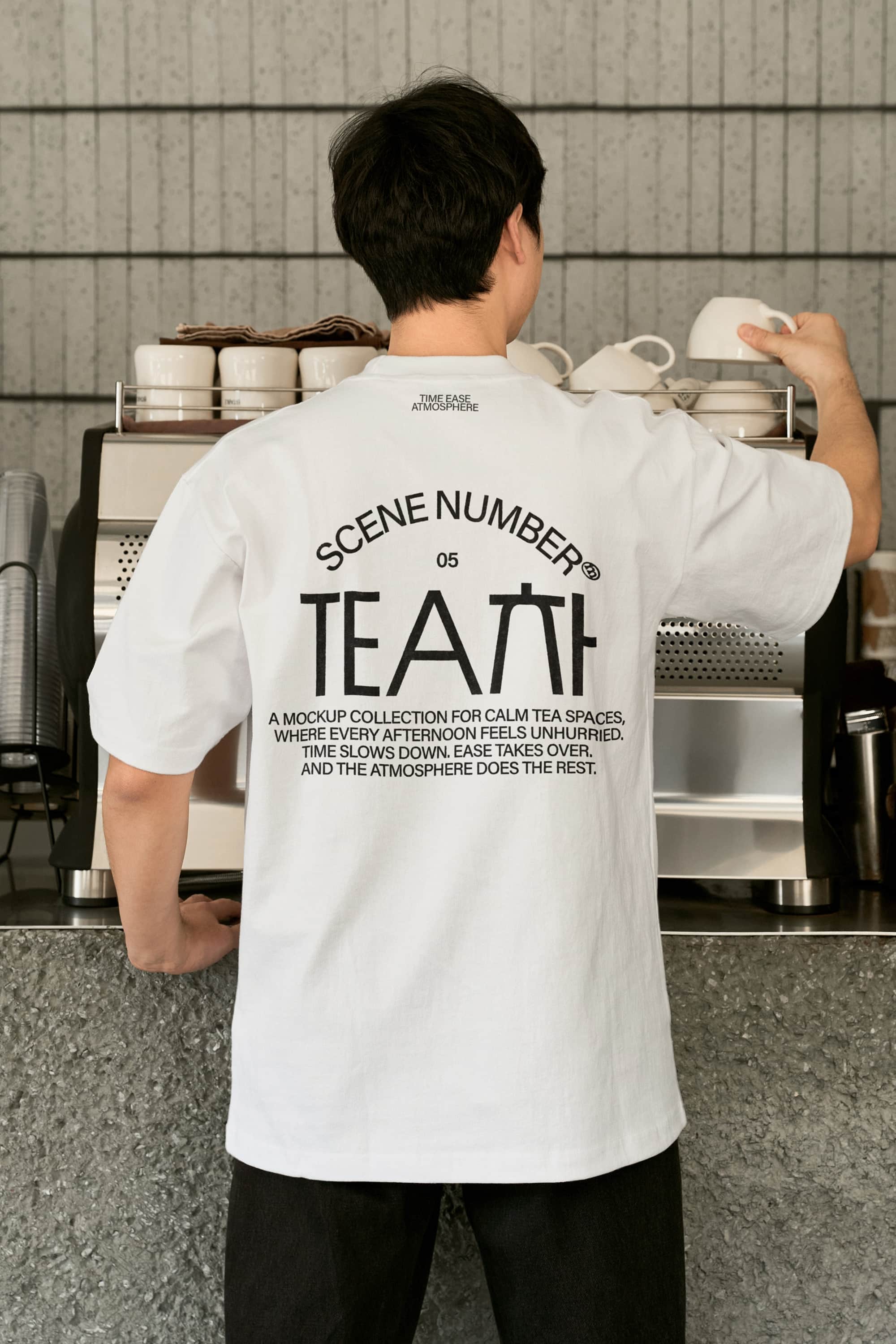 TEA T-Shirt Mockup 01 Scene Number