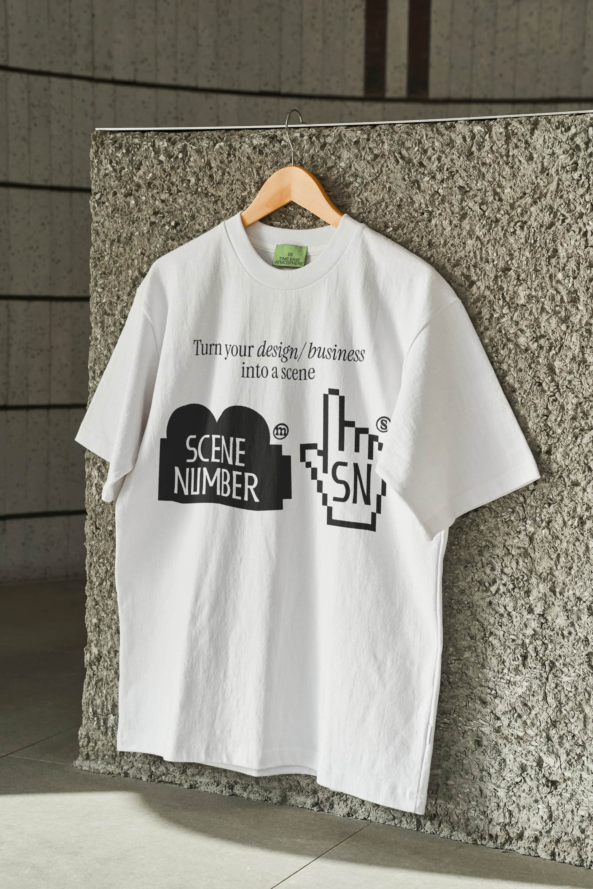 TEA T-Shirt Mockup 03 Scene Number