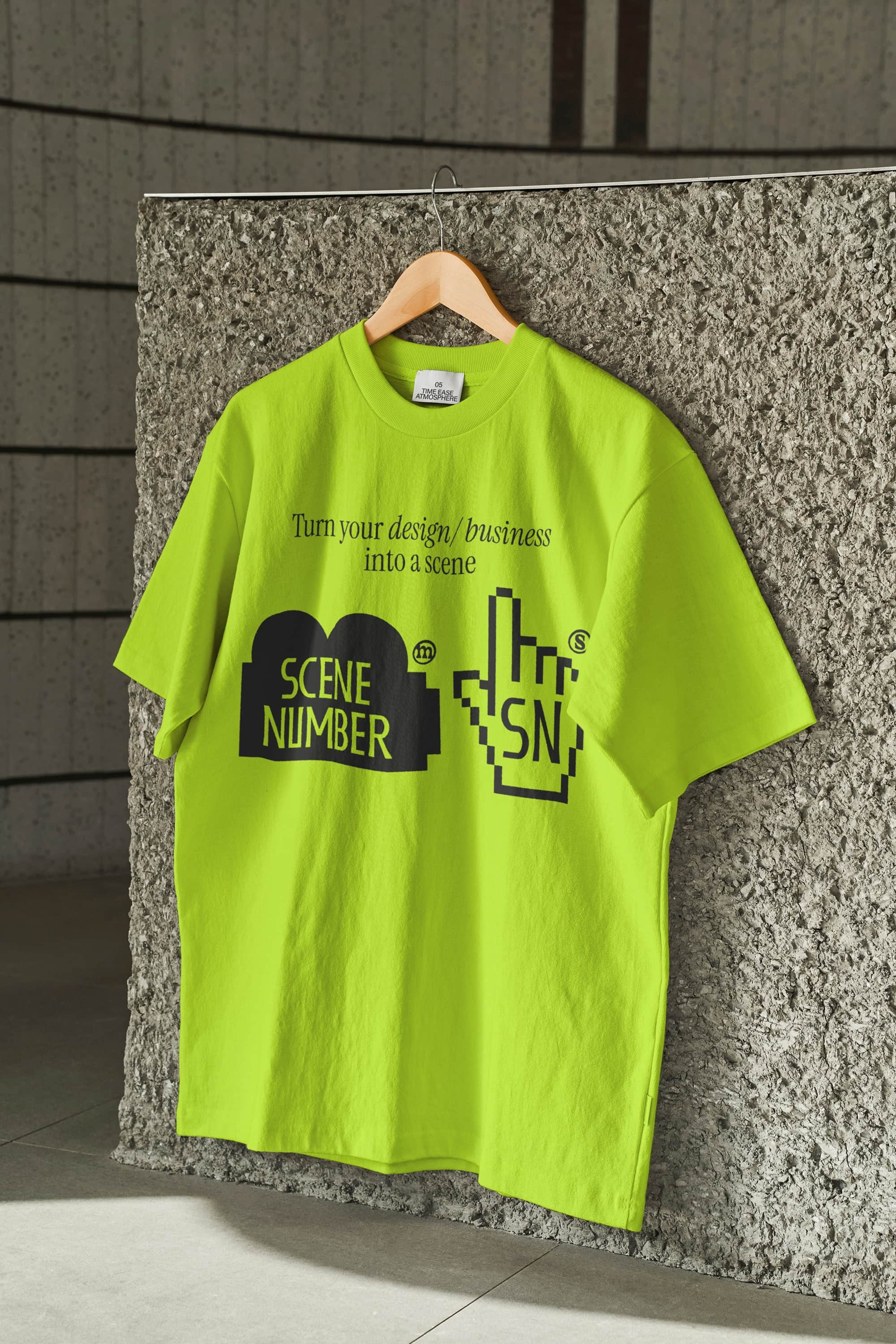 TEA T-Shirt Mockup 03 Scene Number