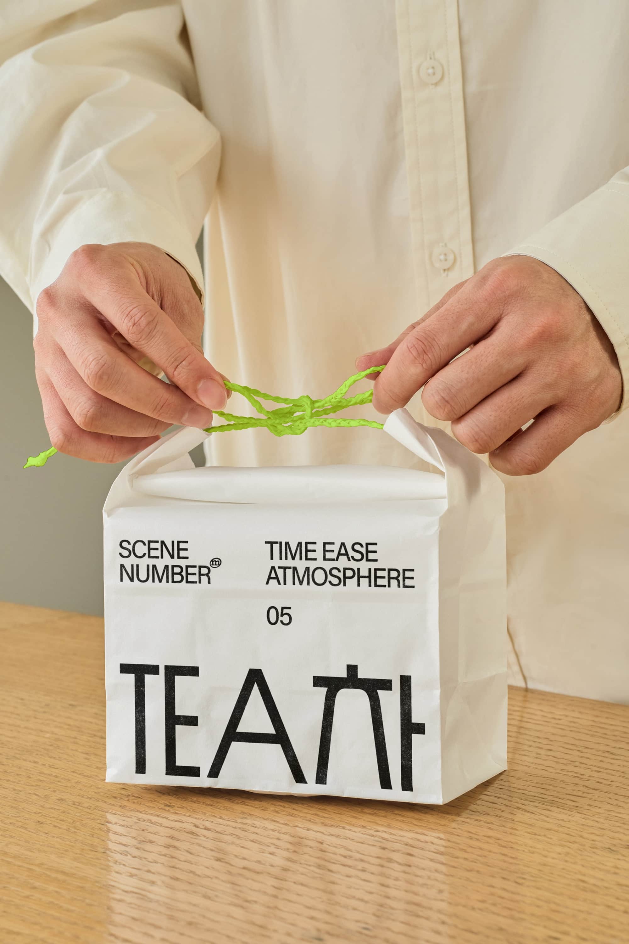 TEA Takeaway Bag Mockup Scene Number