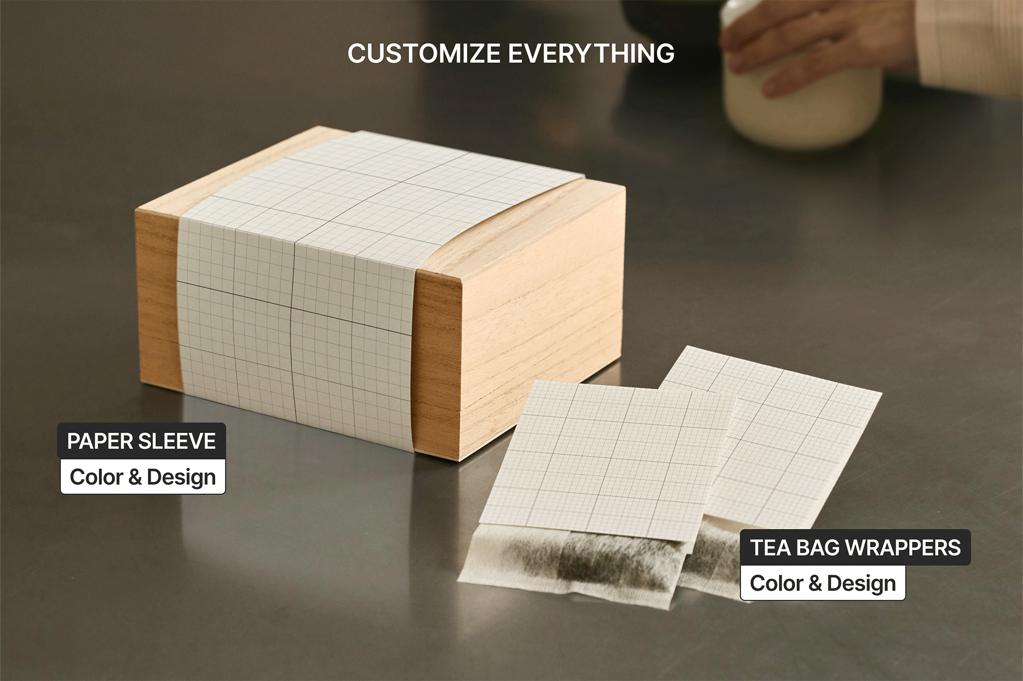 TEA Tea Bag Mockup 05 Scene Number