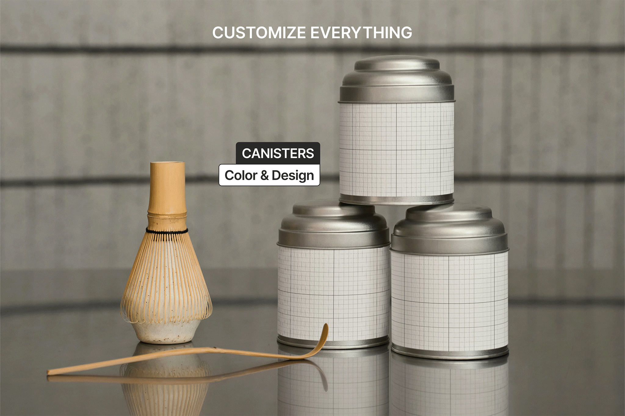 TEA Tin Canister Mockup 02 Scene Number