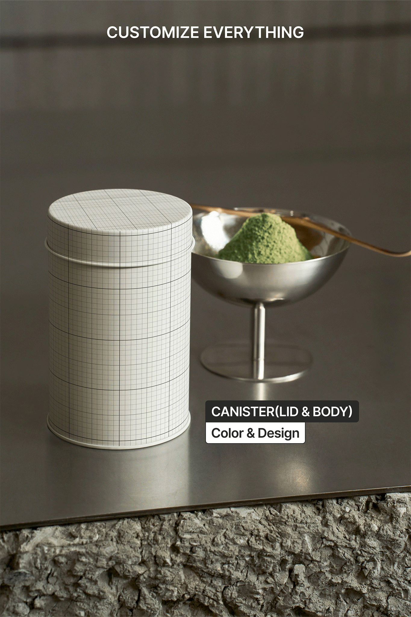 TEA Tin Canister Mockup 05 Scene Number