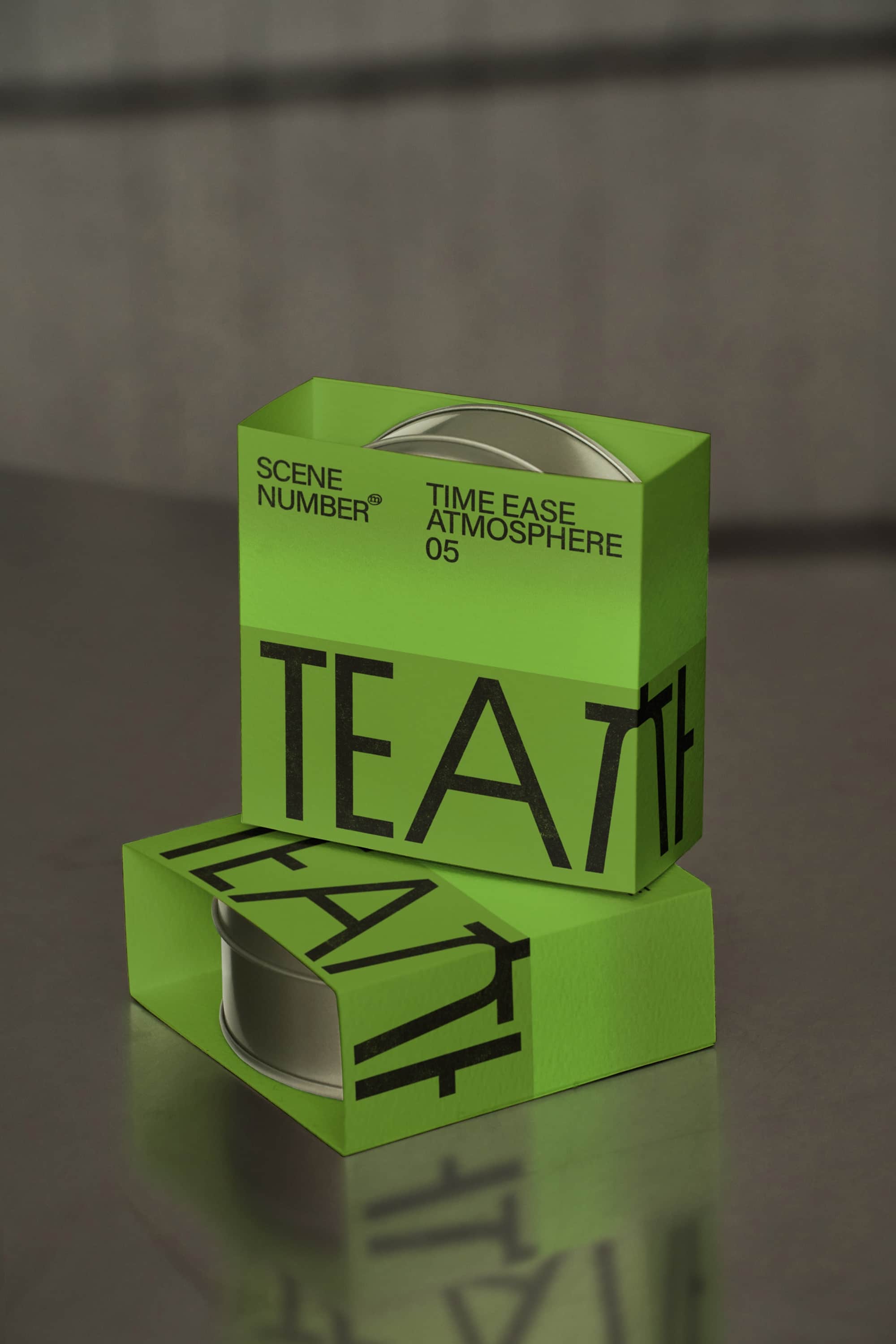TEA Tin Canister Mockup 06 Scene Number