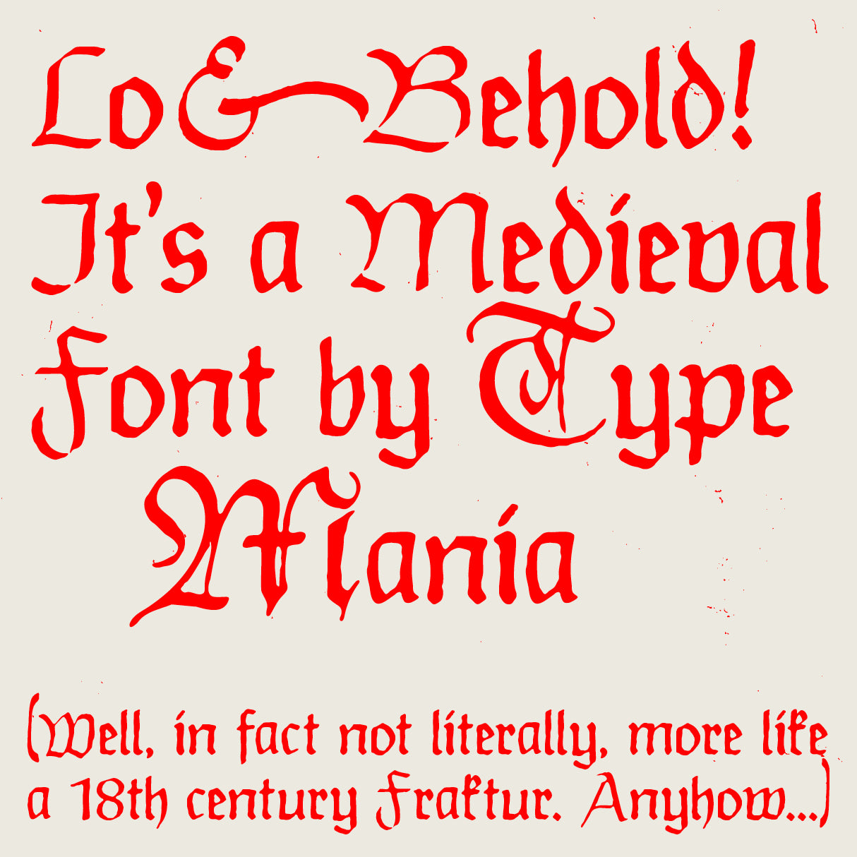 Disarm TM Type Mania