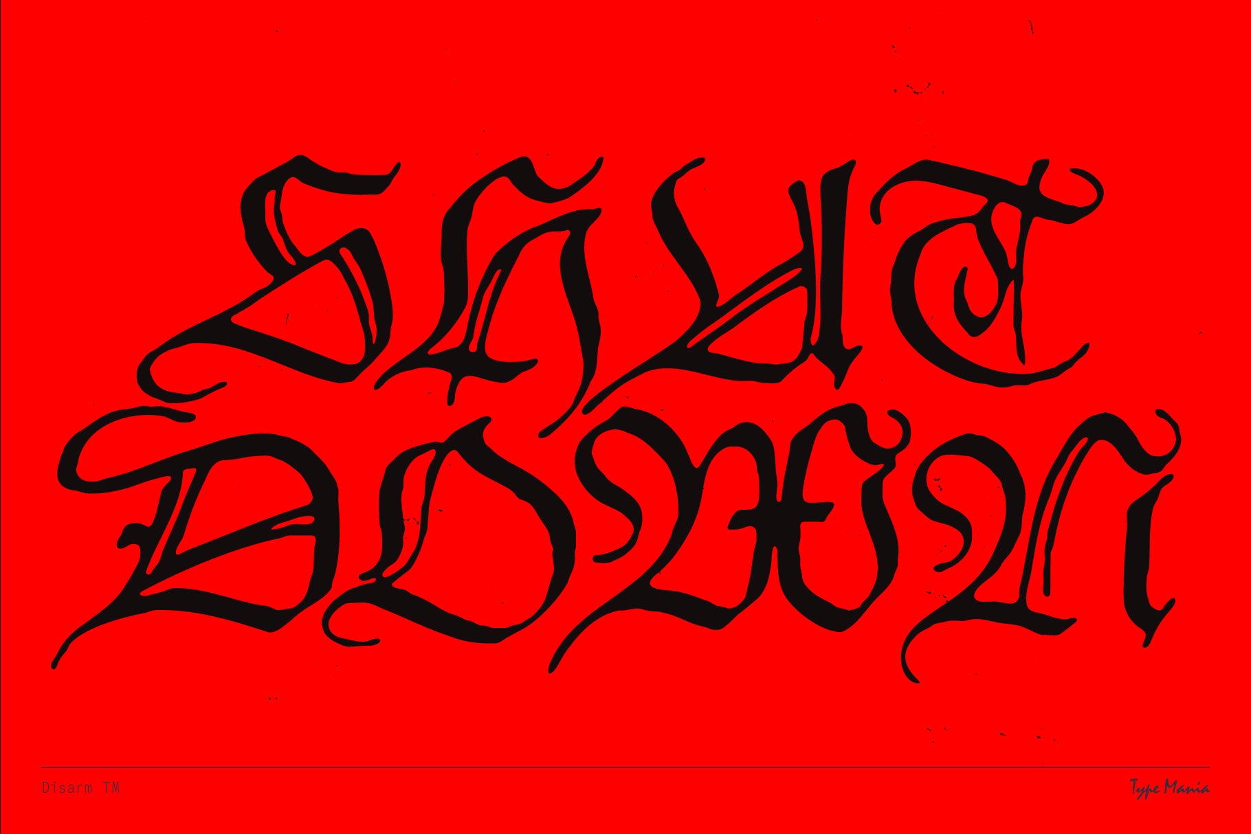 Disarm TM Type Mania