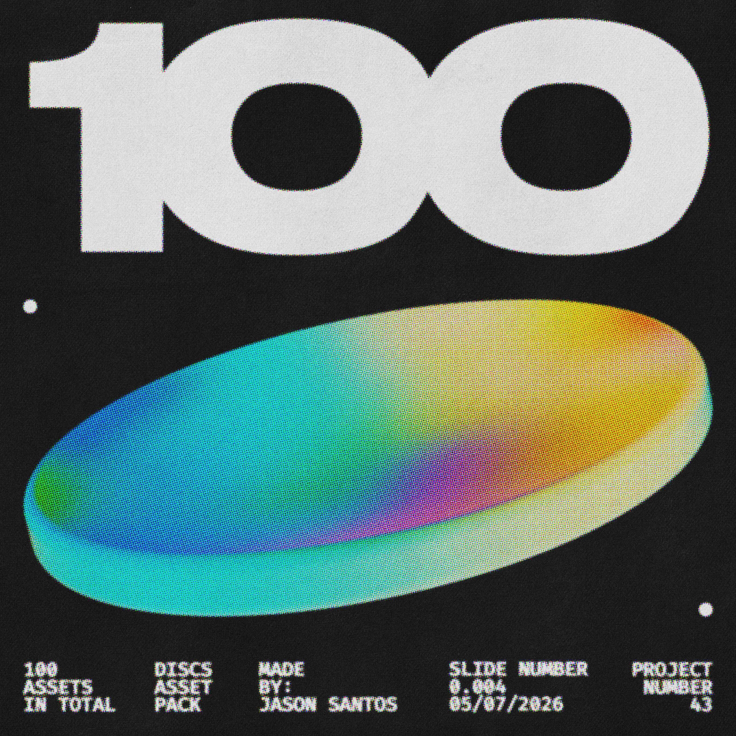Discs Pack (Vol.1) Chrome 3D Disc Graphics Jason Santos