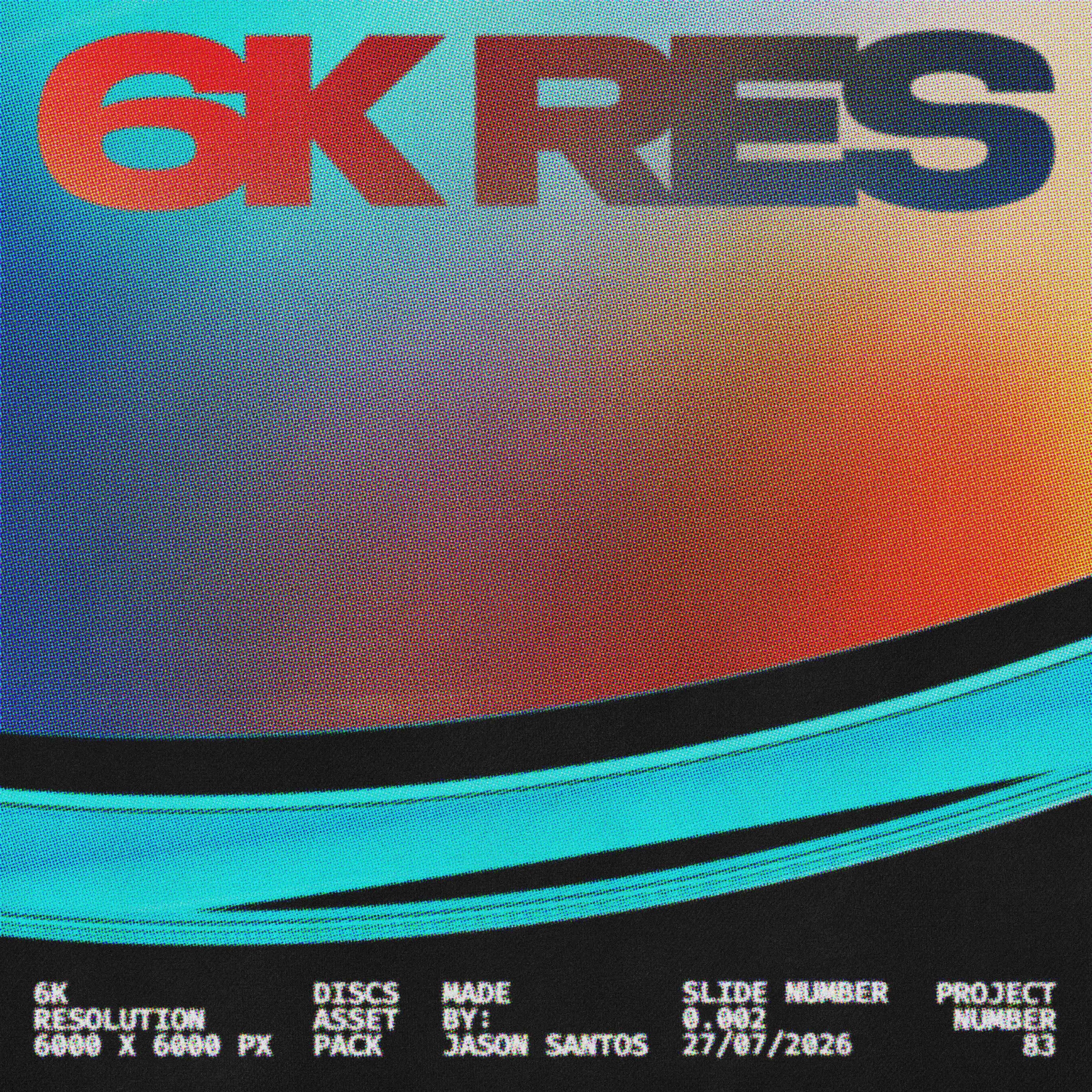 Discs Pack (Vol.2) Glass 3D Disc Graphics Jason Santos