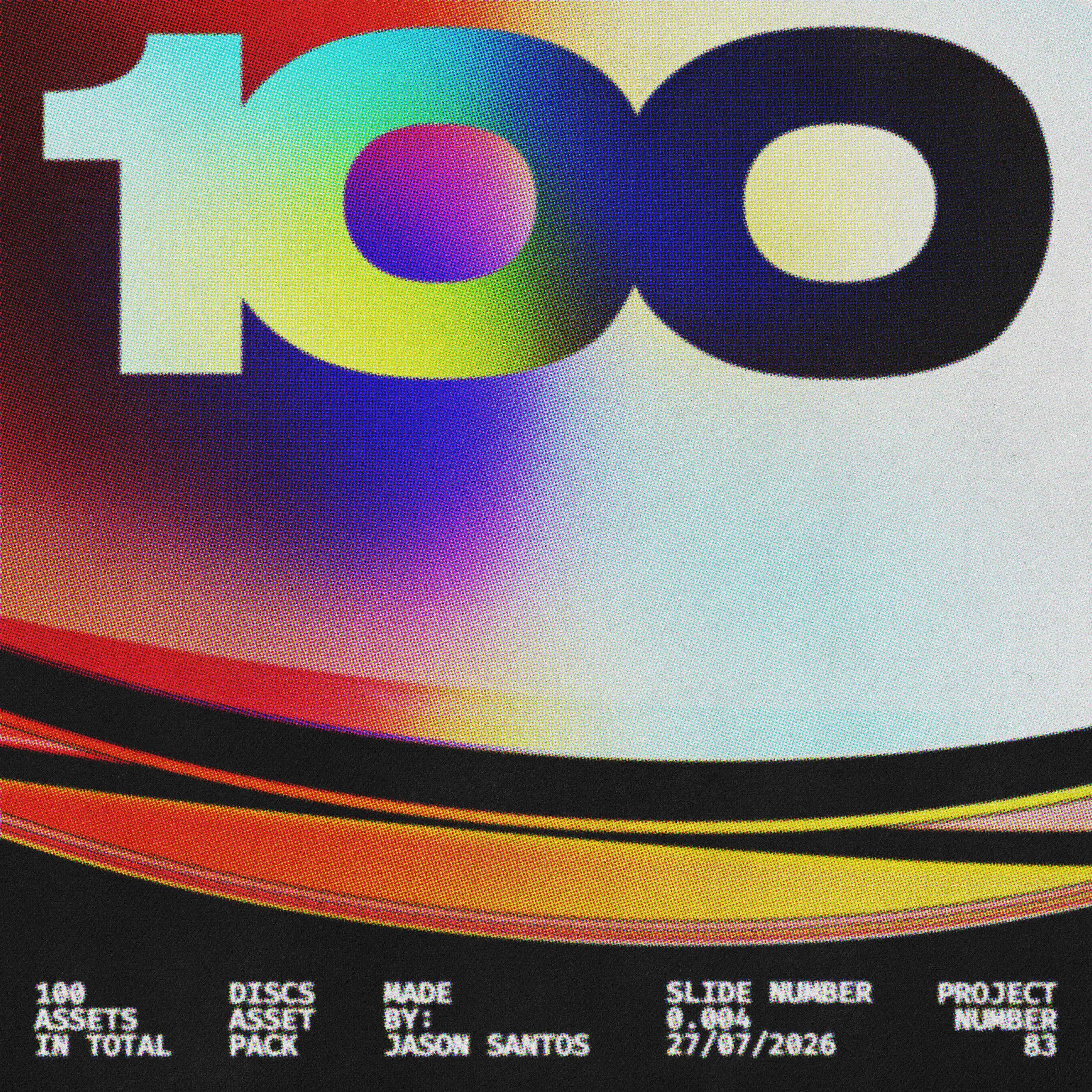 Discs Pack (Vol.2) Glass 3D Disc Graphics Jason Santos