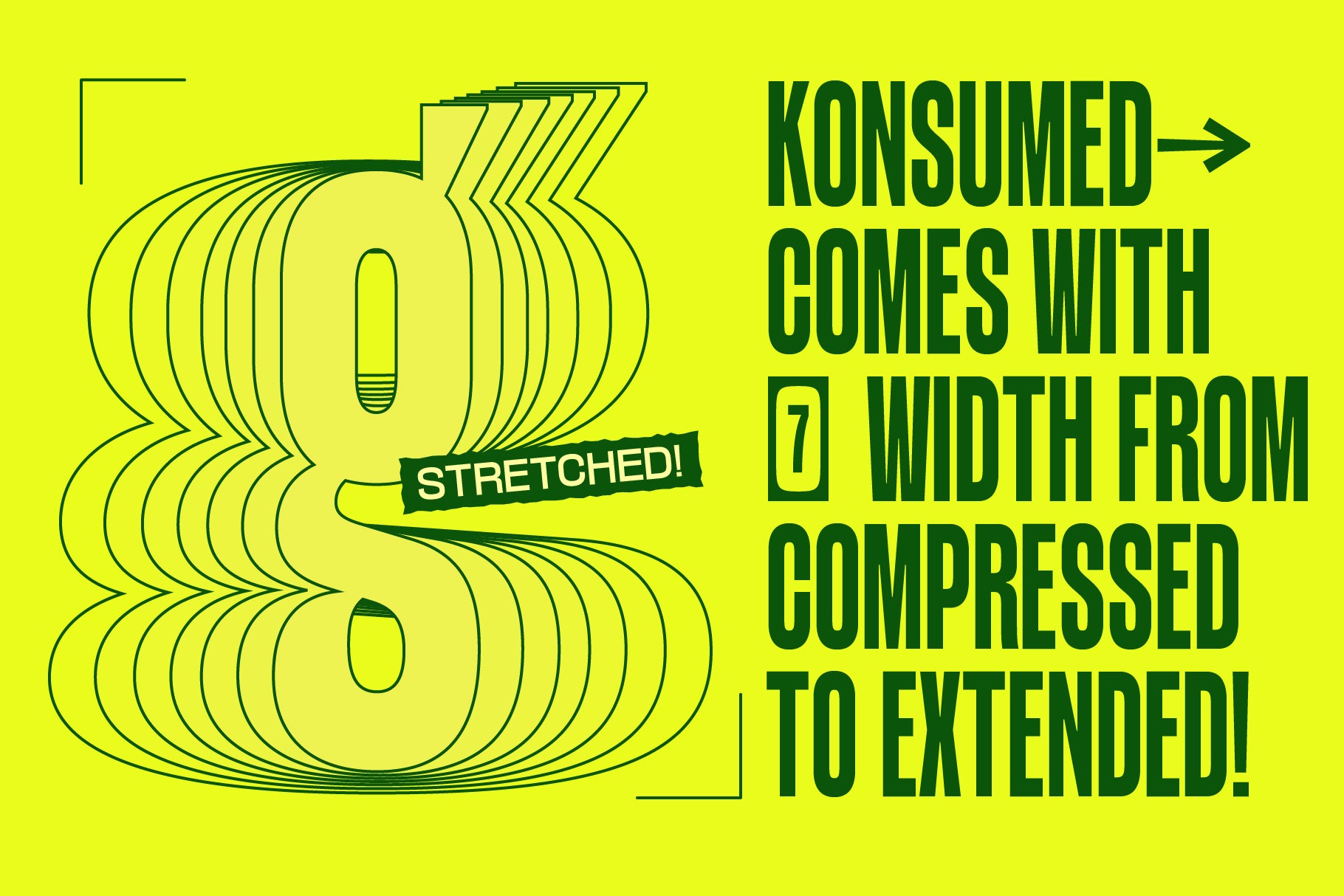 Konsumed Typeface The Native Saint Club