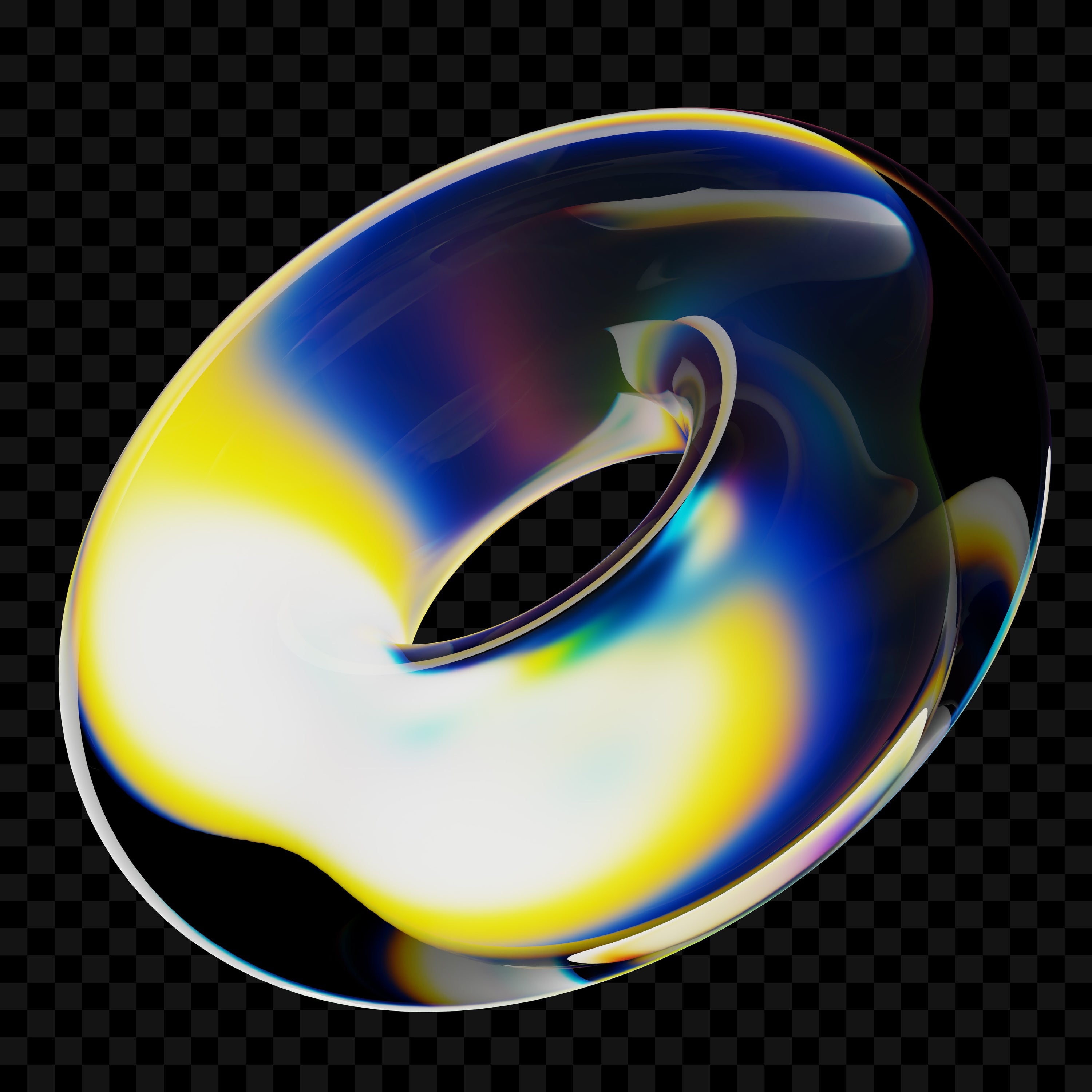 Donuts Pack (Vol.2) Glass Ring 3D Graphics Jason Santos