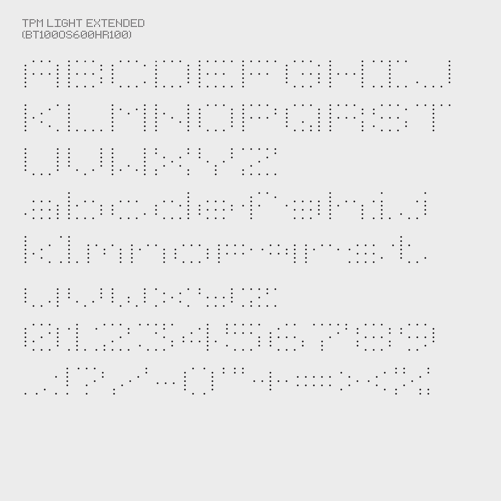 TPM Typeface Sara Barcons