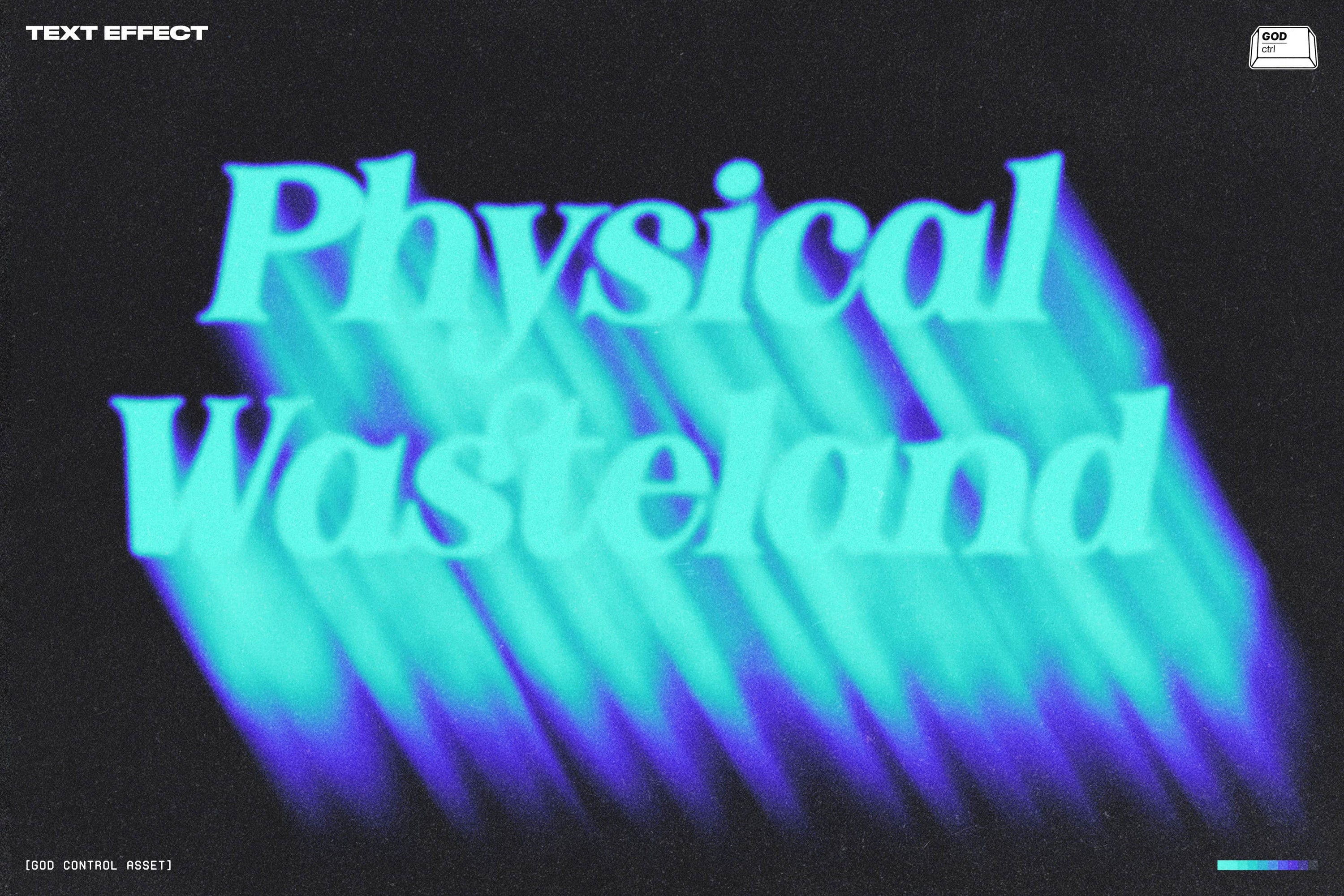 Dunk Text Effect God Control