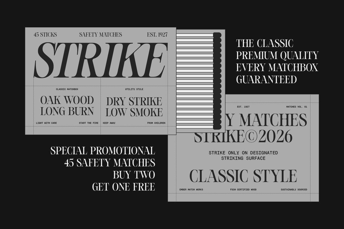 TNSC Mesygáne Typeface The Native Saint Club