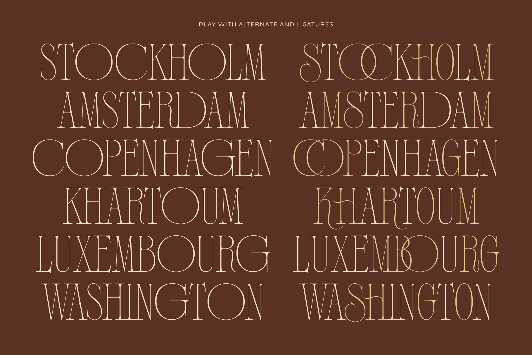 Poltra Typeface The Native Saint Club