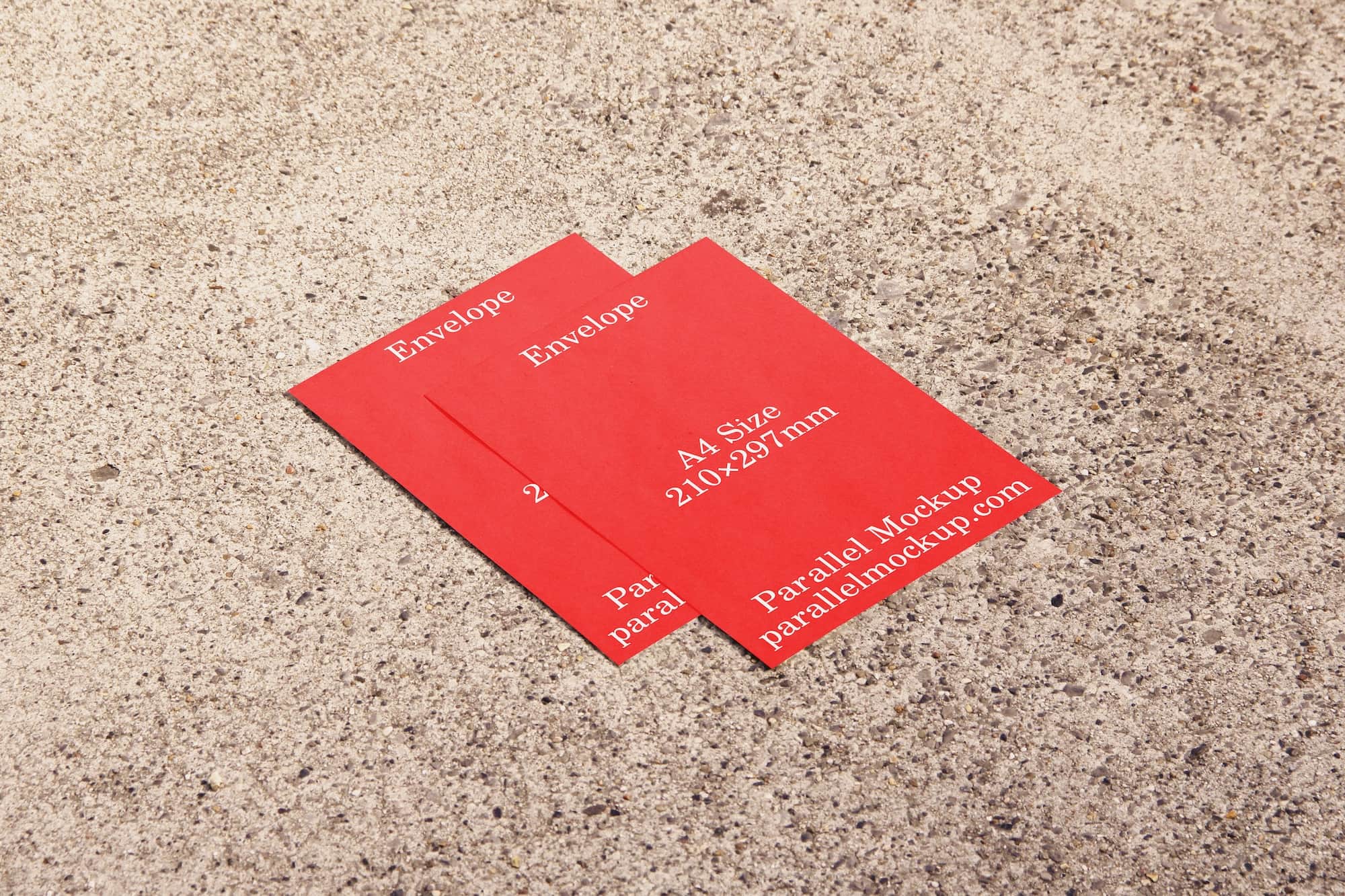 Envelope Mockup OF-A-38 Parallel Mockup