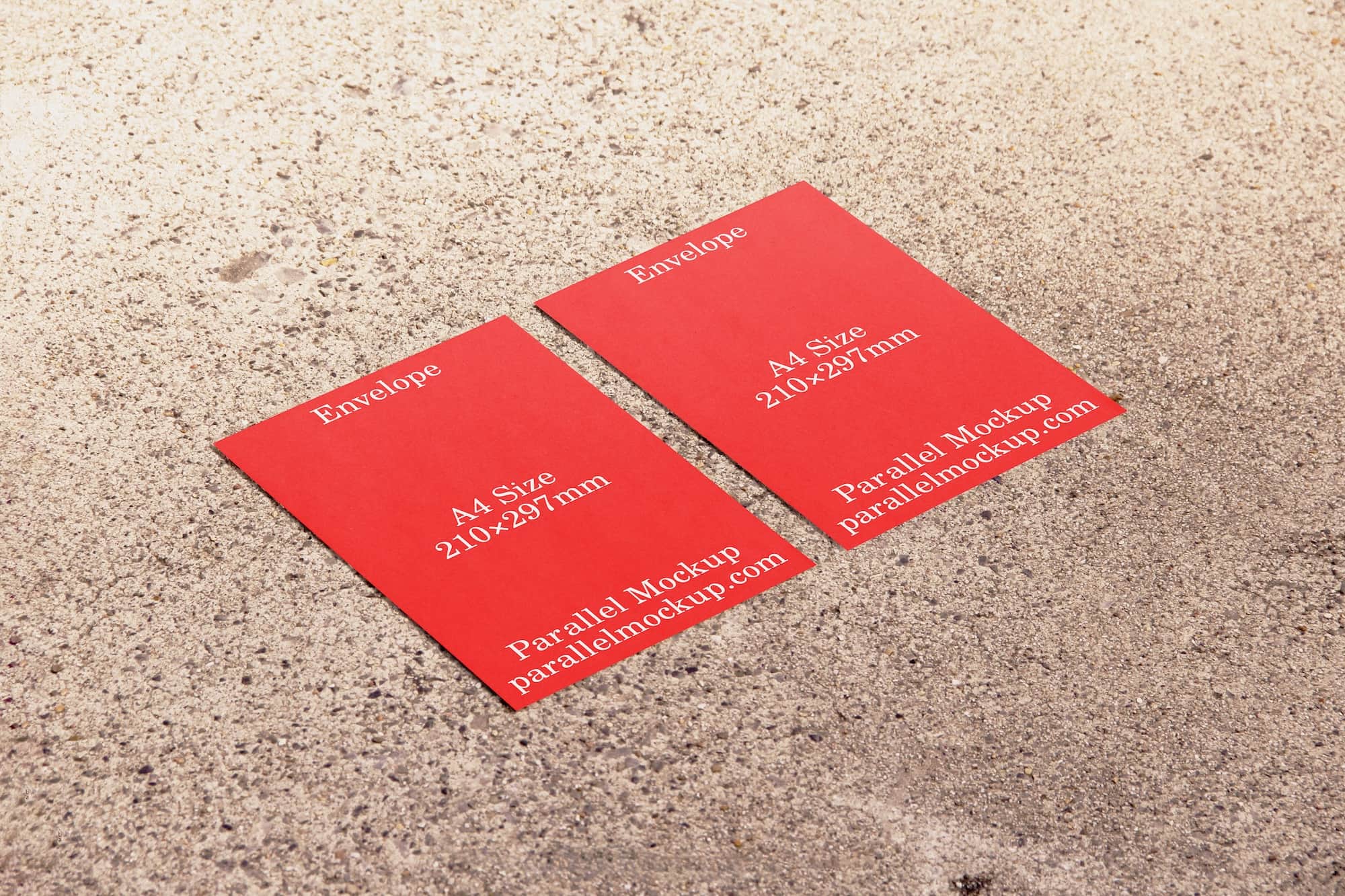 Envelope Mockup OF-A-39 Parallel Mockup