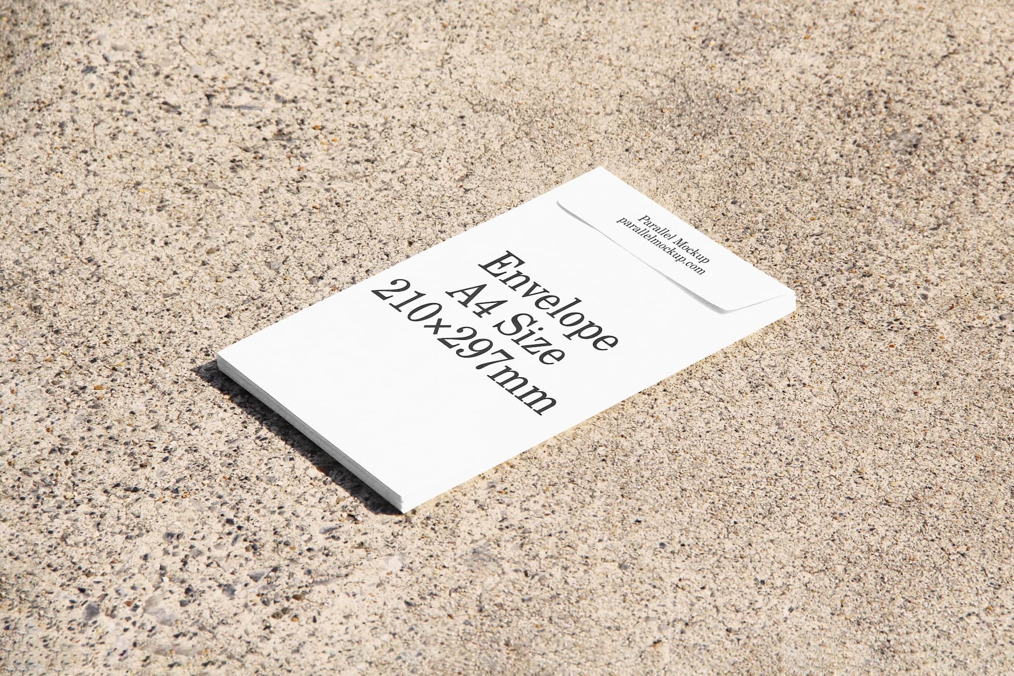 Envelope Mockup OF-A-40 Parallel Mockup