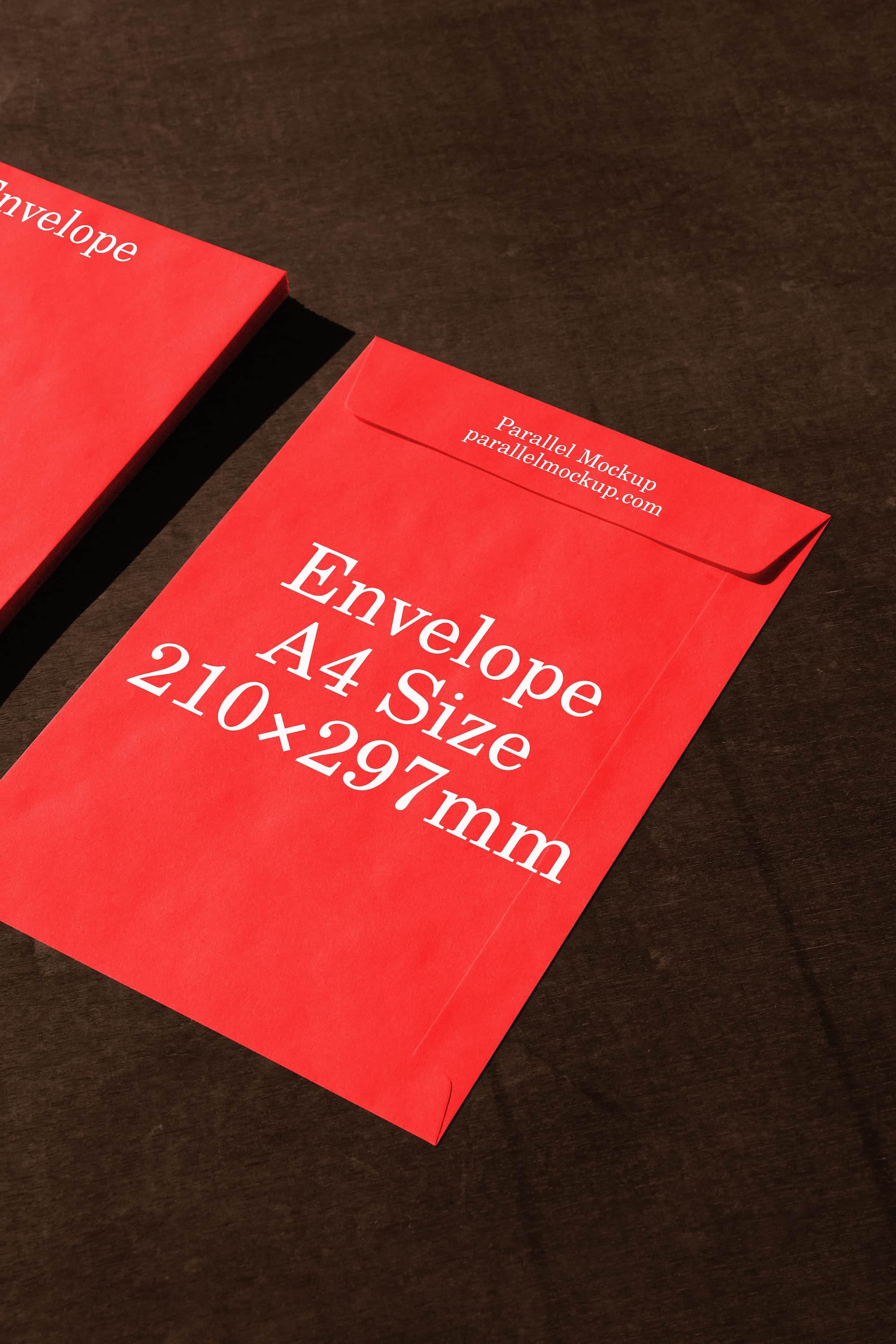 Envelope Mockup OF-A-42 Parallel Mockup