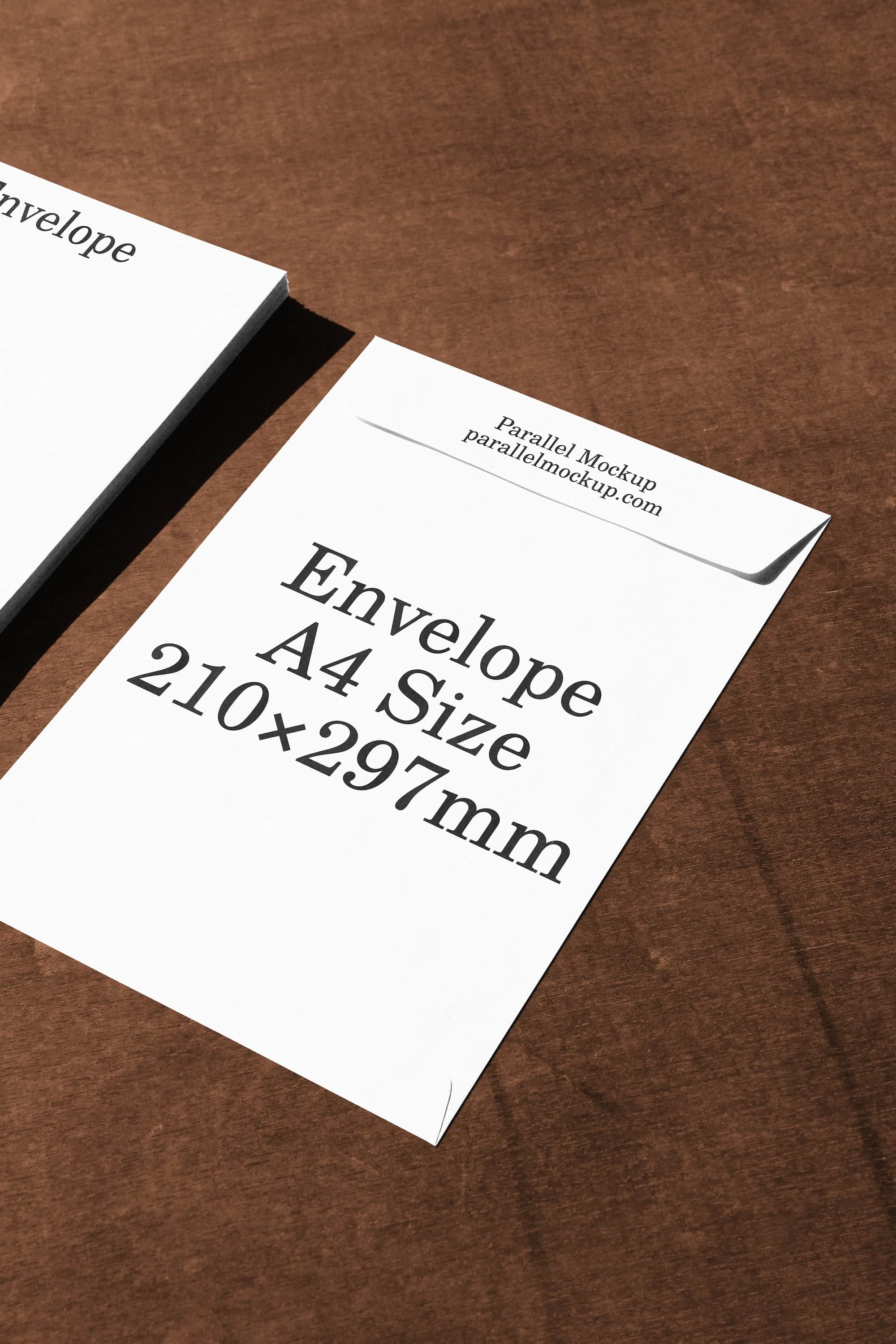 Envelope Mockup OF-A-42 Parallel Mockup