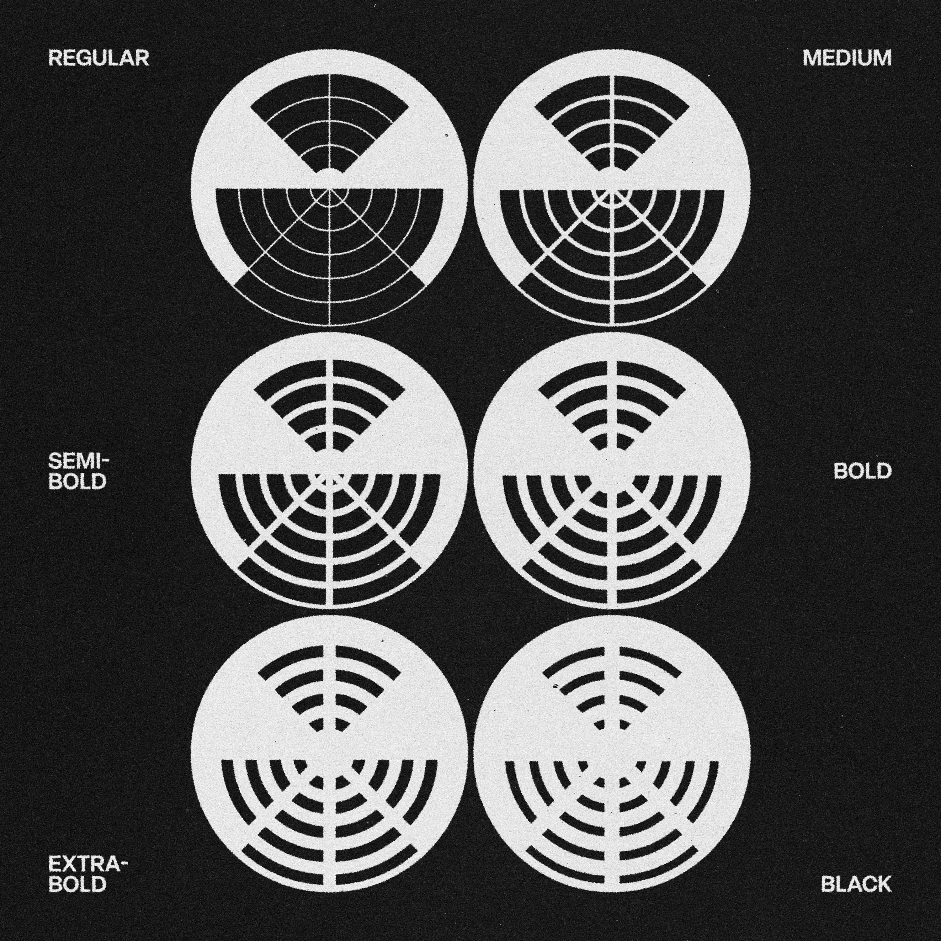 Radiate Typeface Jason Santos