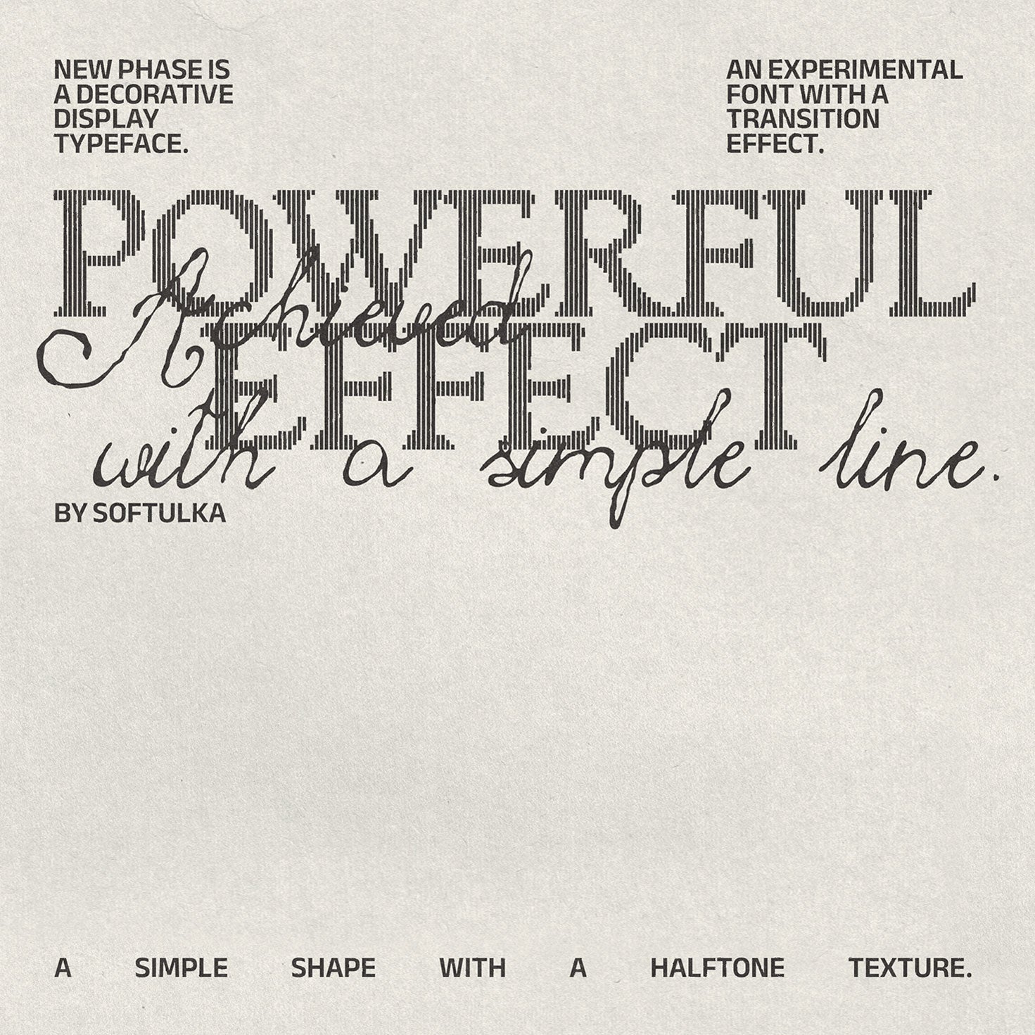 New Phase Typeface Softulka