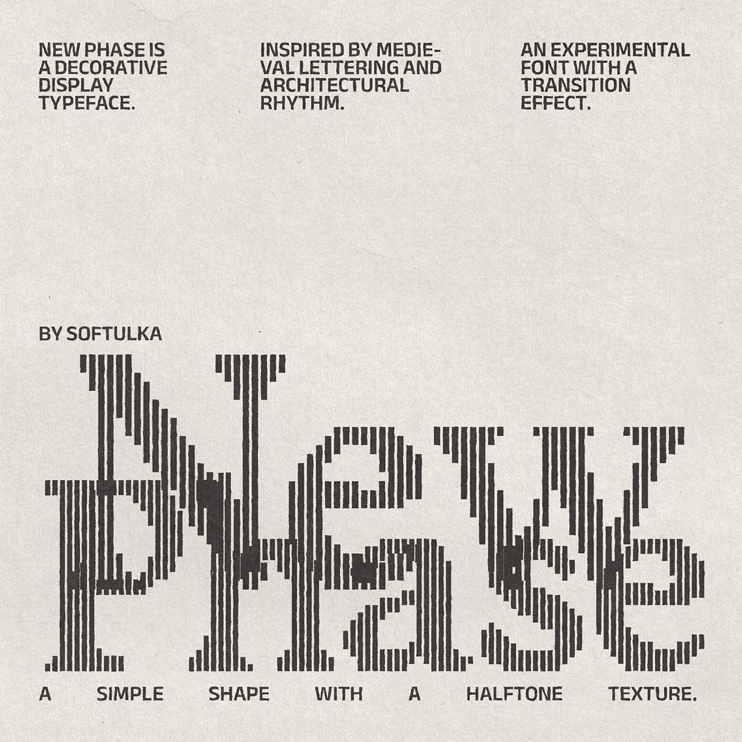 New Phase Typeface Softulka