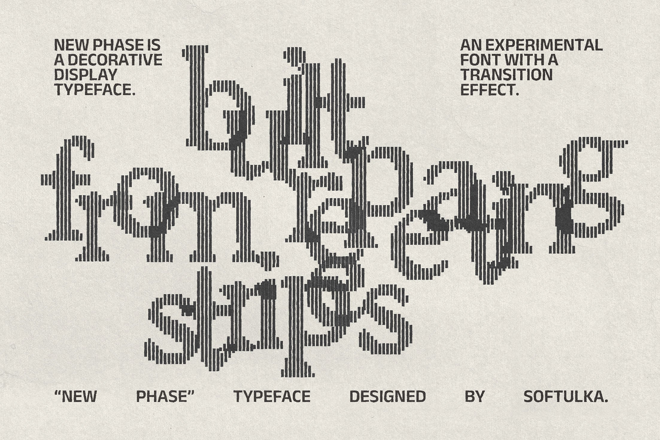 New Phase Typeface Softulka