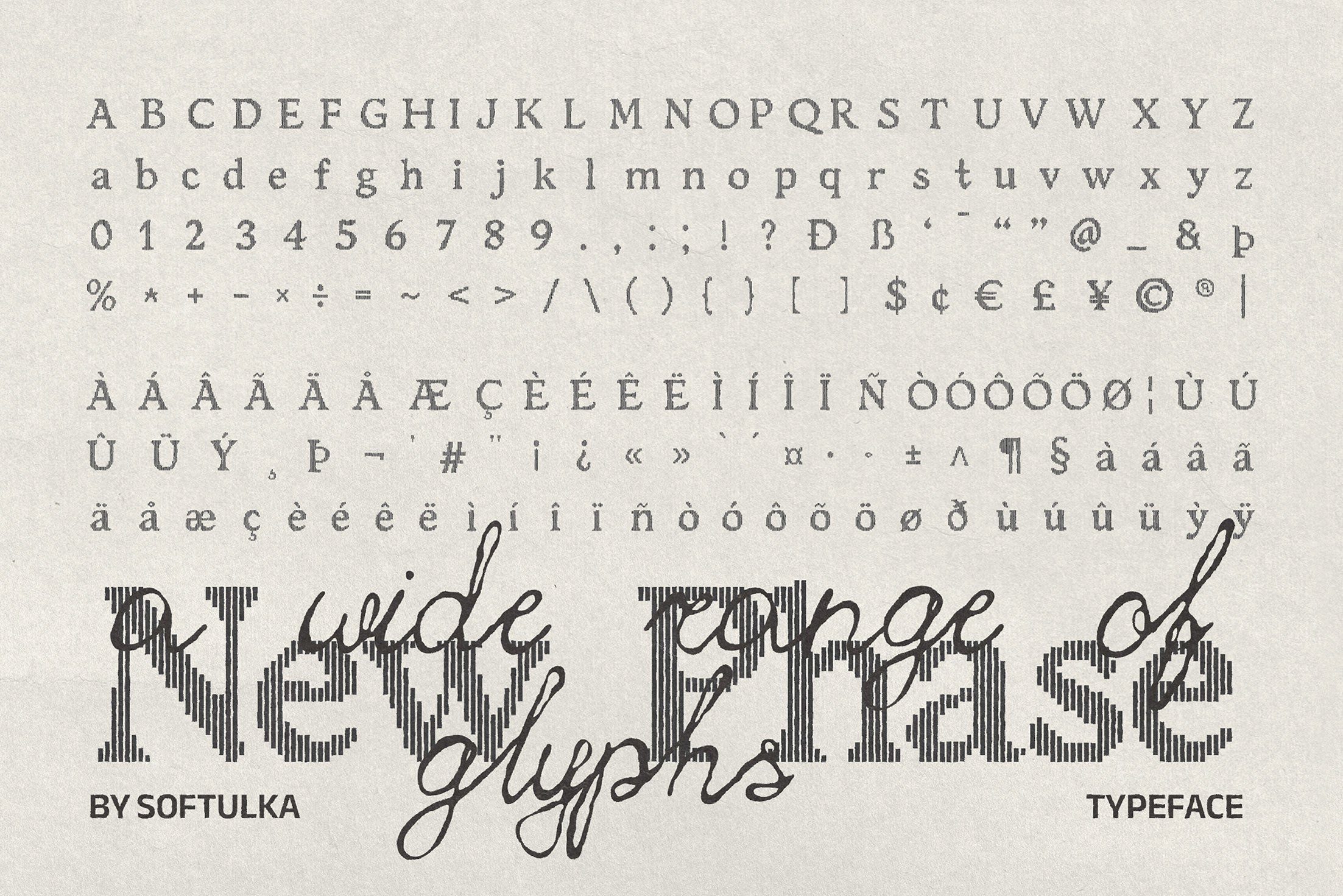 New Phase Typeface Softulka
