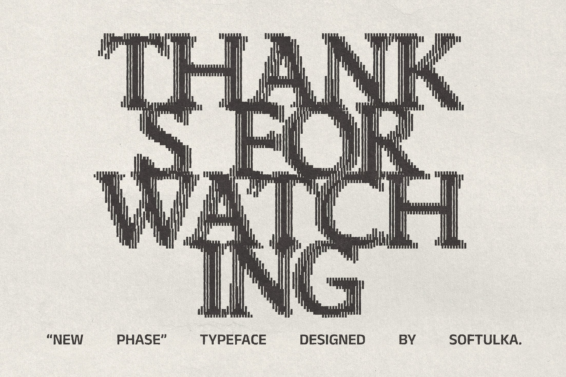 New Phase Typeface Softulka