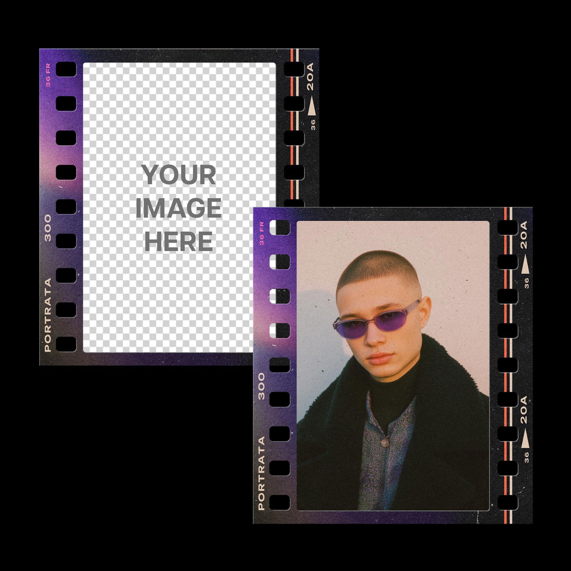 20 Film Frames Overlays Pixelbuddha