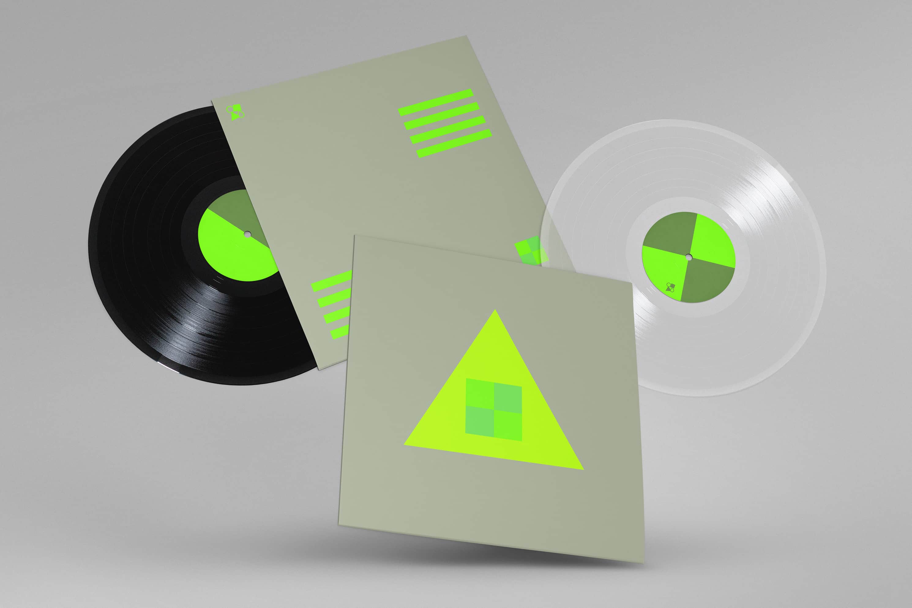 Floating Vinyl Mockup Glue Lab