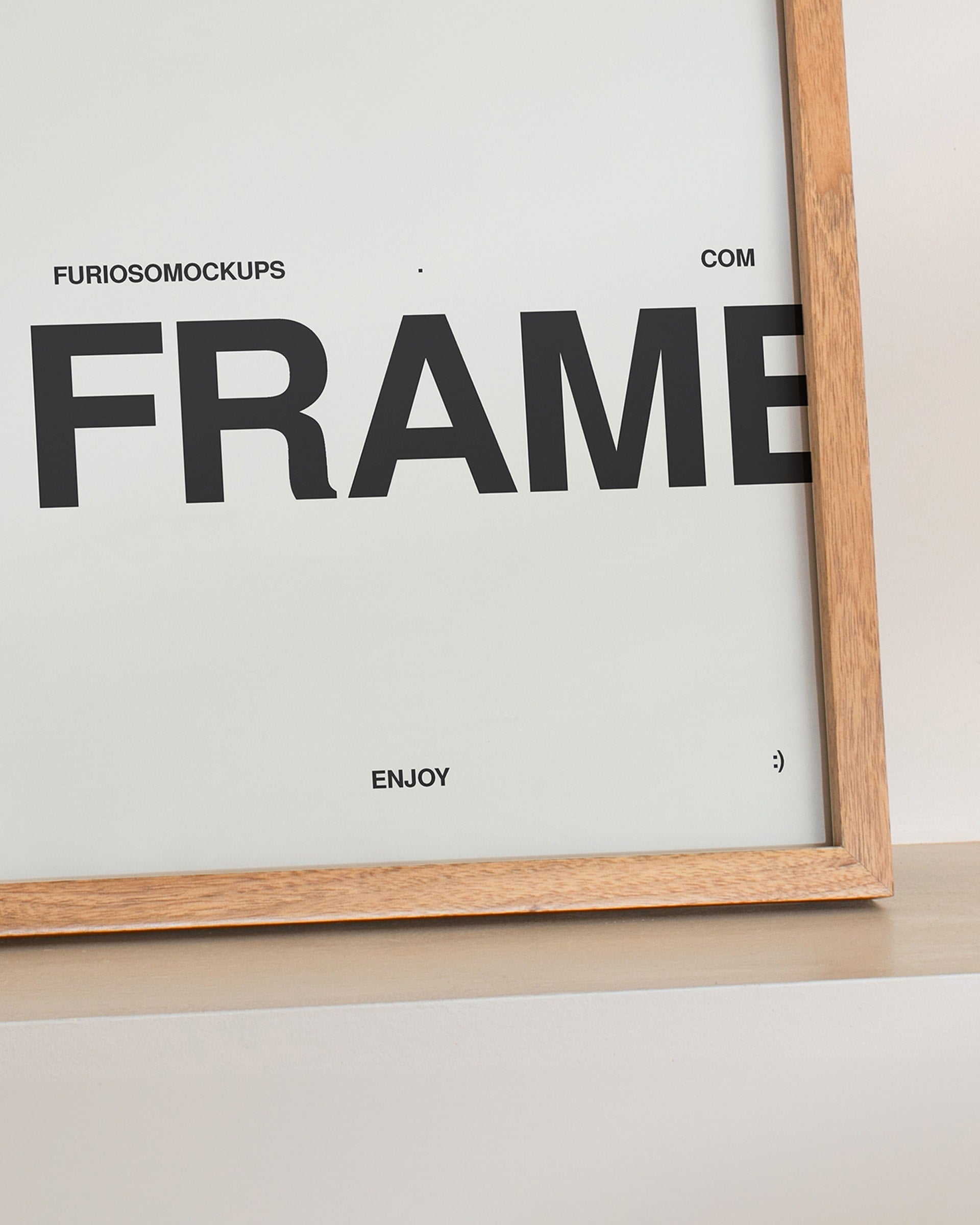 Poster Frame 01FM Furioso Mockups
