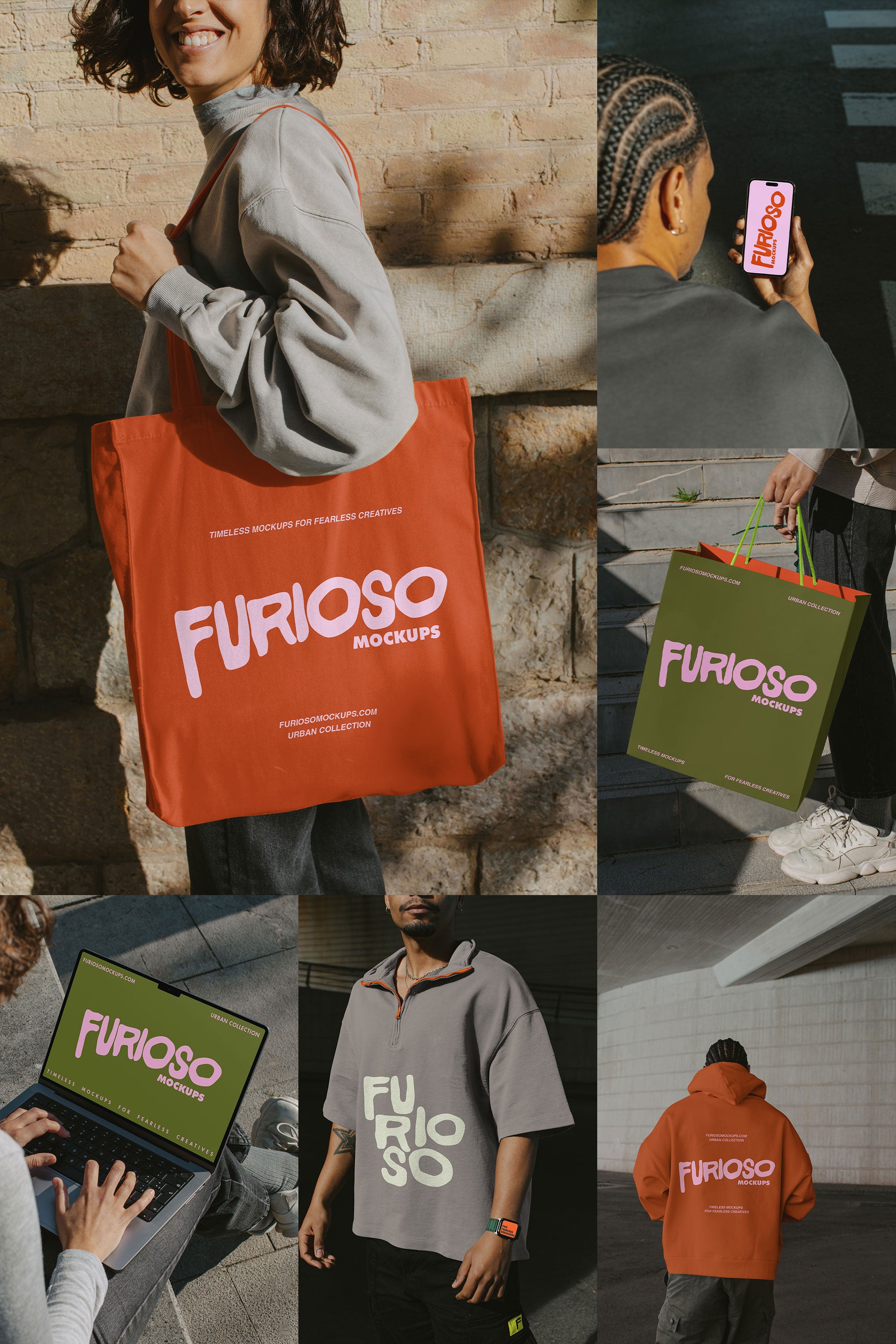 Urban Mockups Bundle 01UC Furioso Mockups