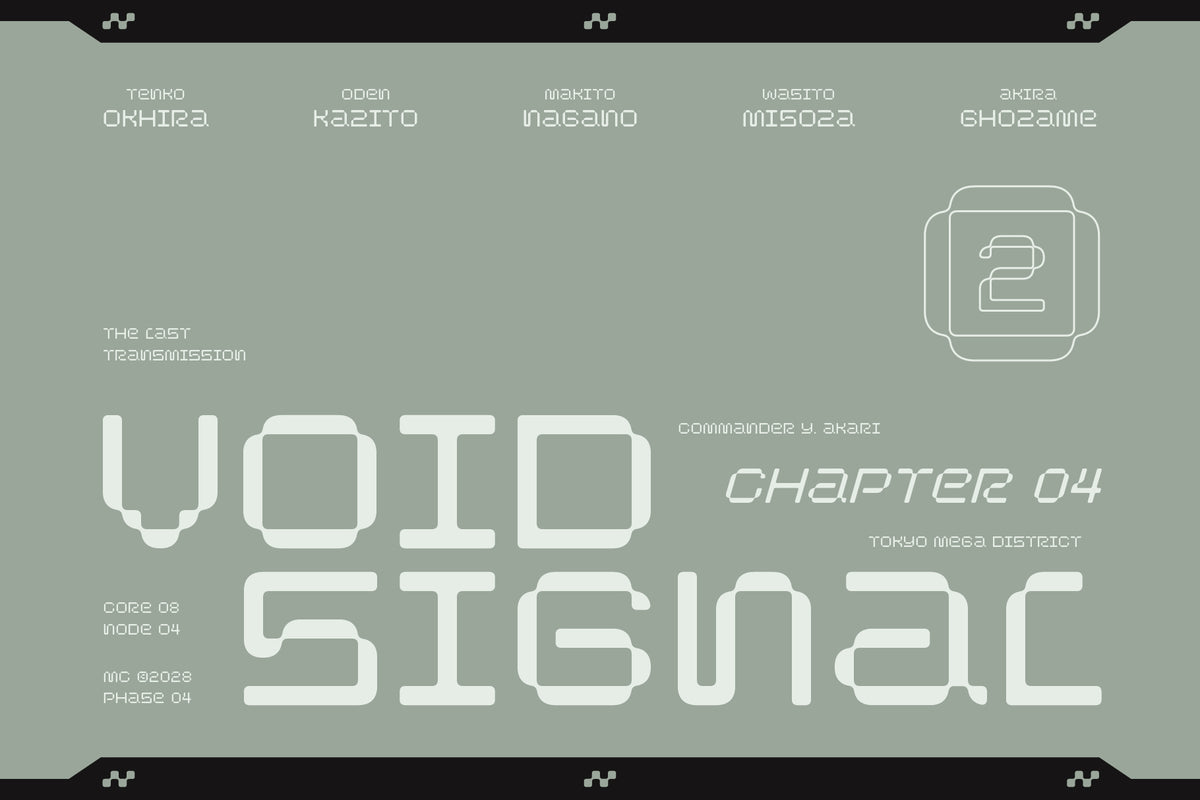 TNSC Aspek Typeface The Native Saint Club