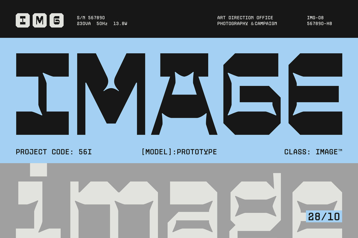 TNSC Orbyx Systm Typeface The Native Saint Club