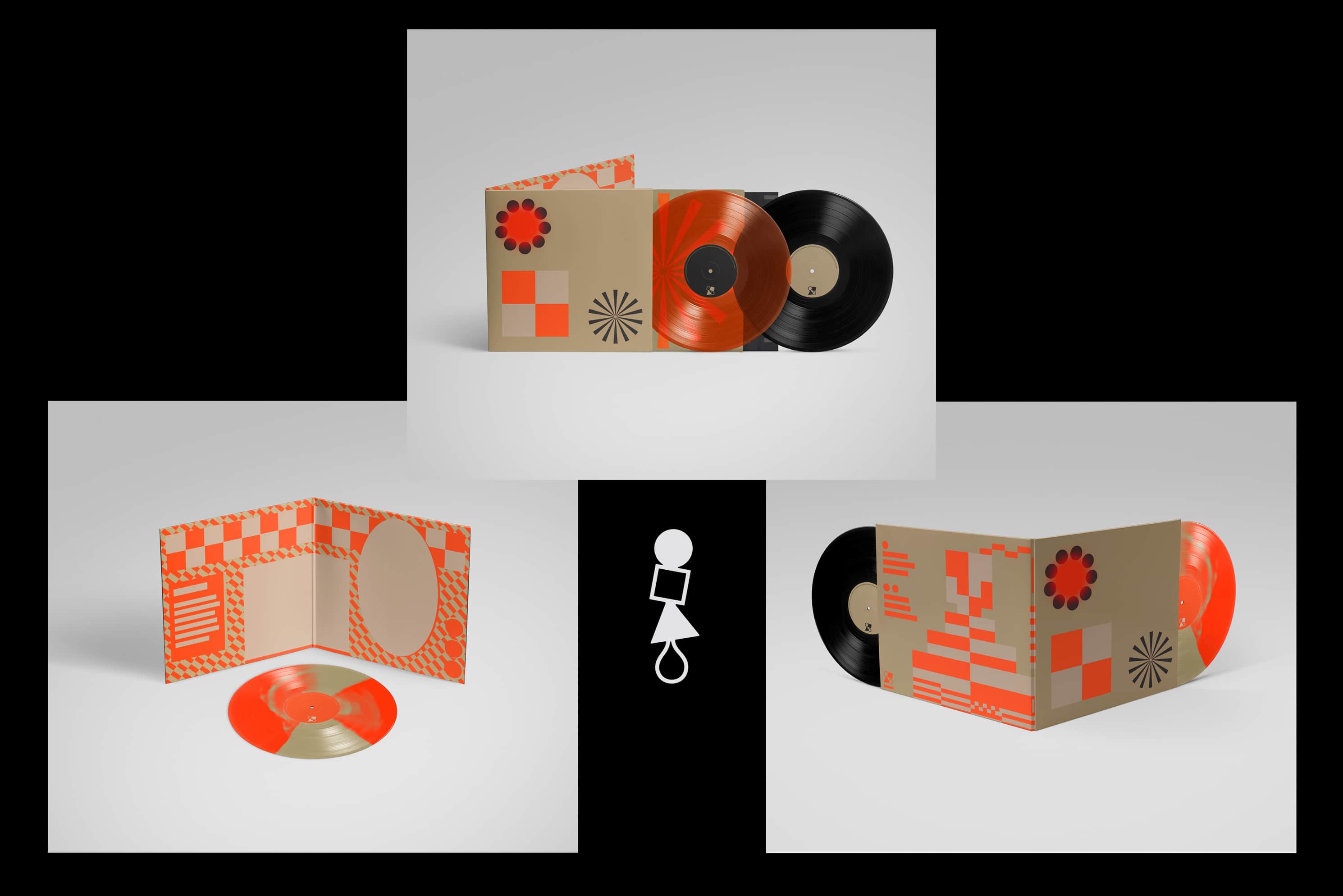 Gatefold Vinyl Mockup Pack Glue Lab