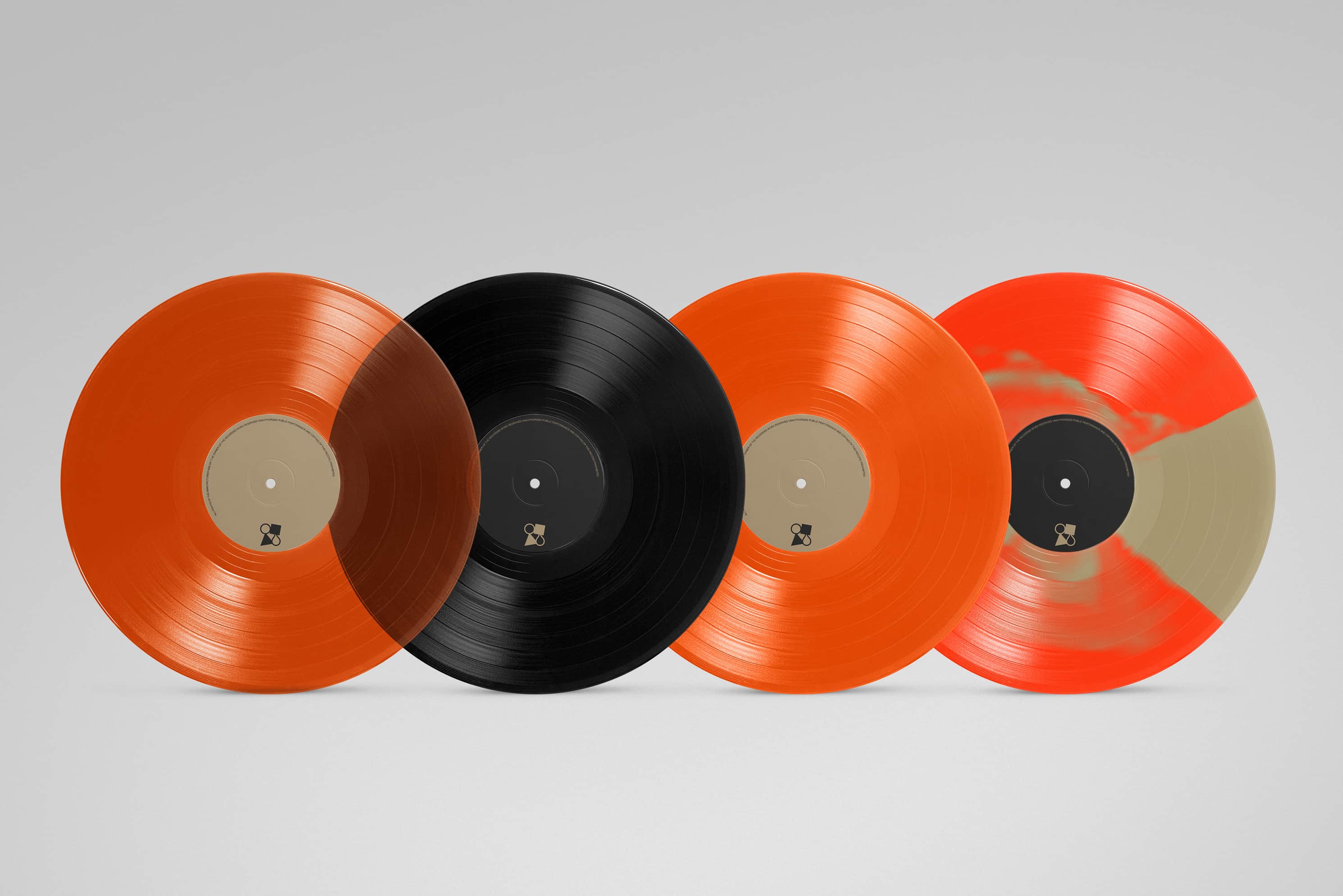 Gatefold Vinyl Mockup Pack Glue Lab