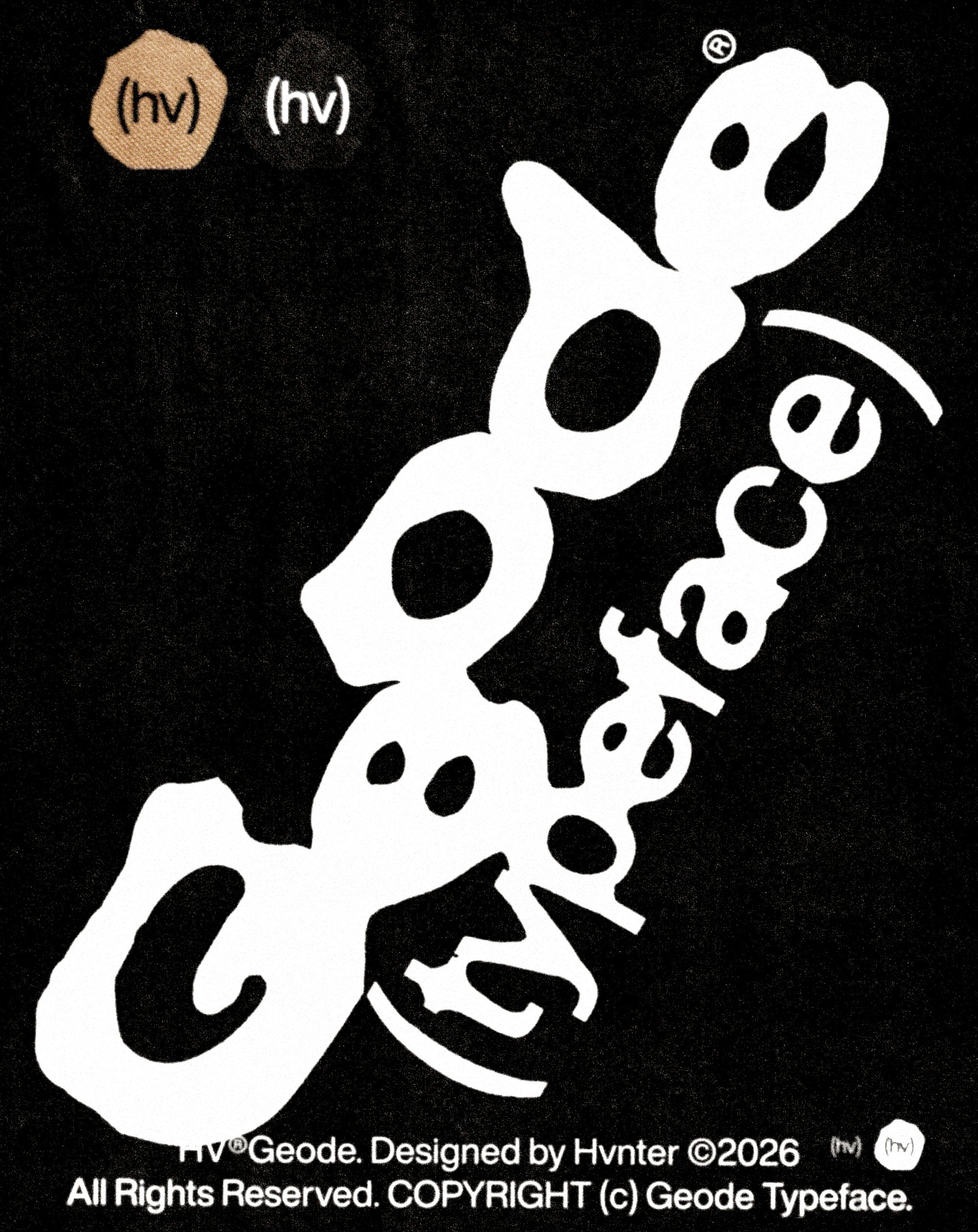 Geode Typeface hvnter