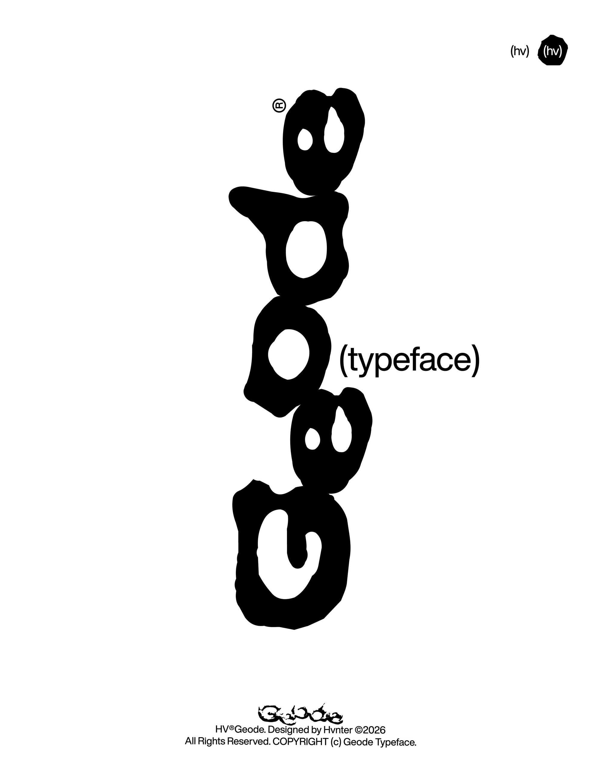 Geode Typeface hvnter