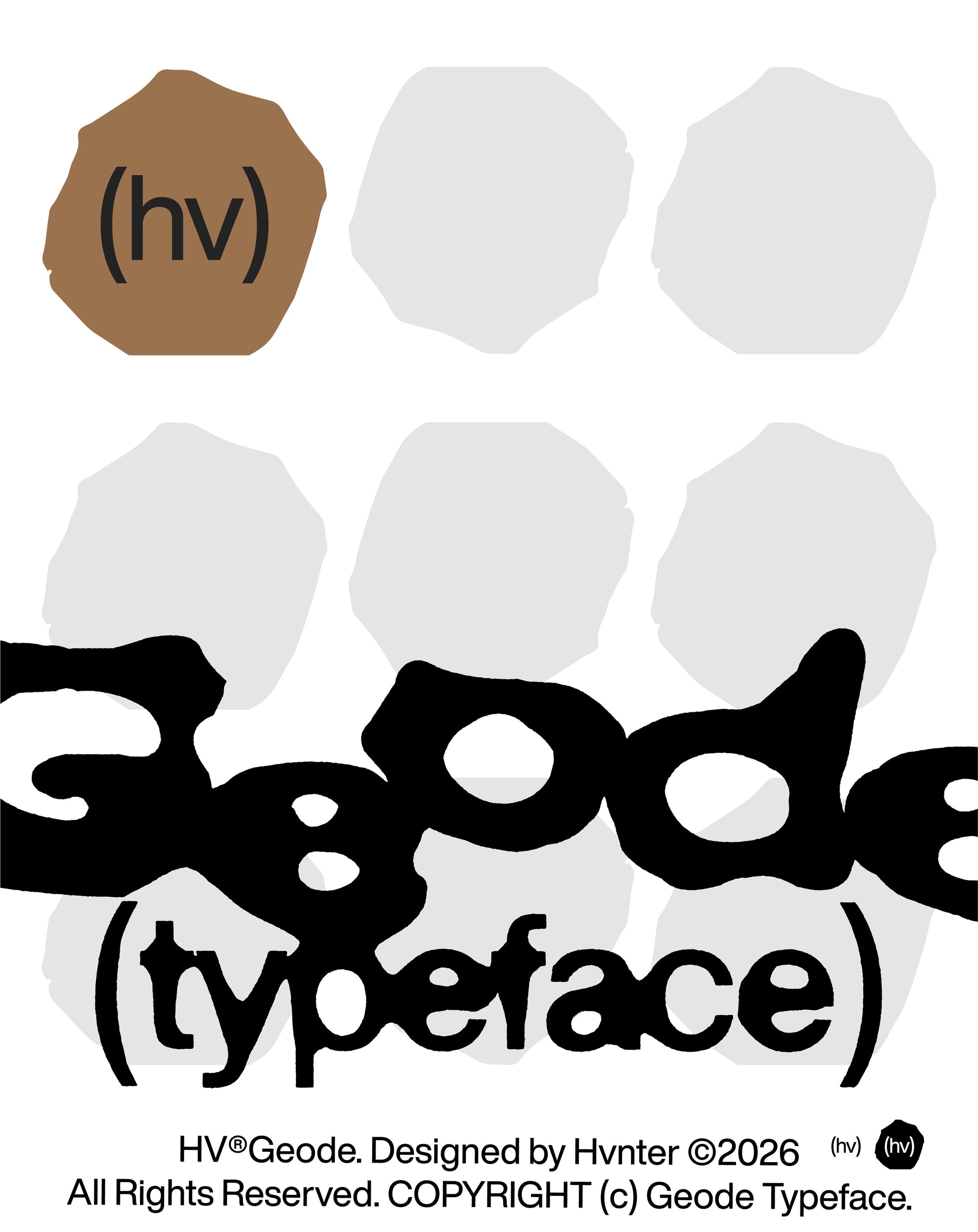 Geode Typeface hvnter