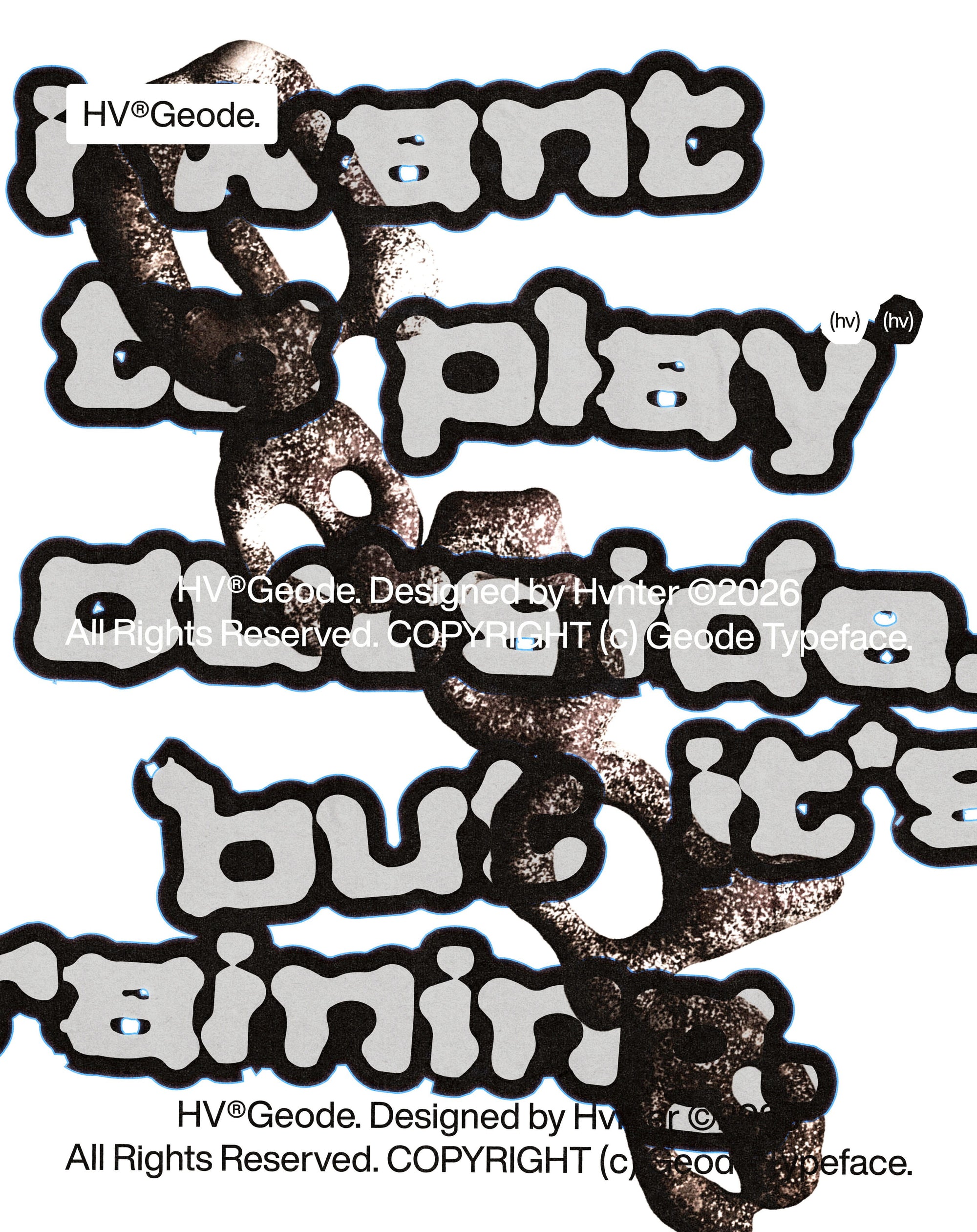 Geode Typeface hvnter