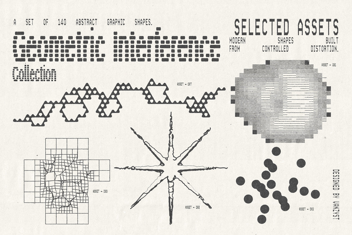 Geometric Interference Collection Vanzyst