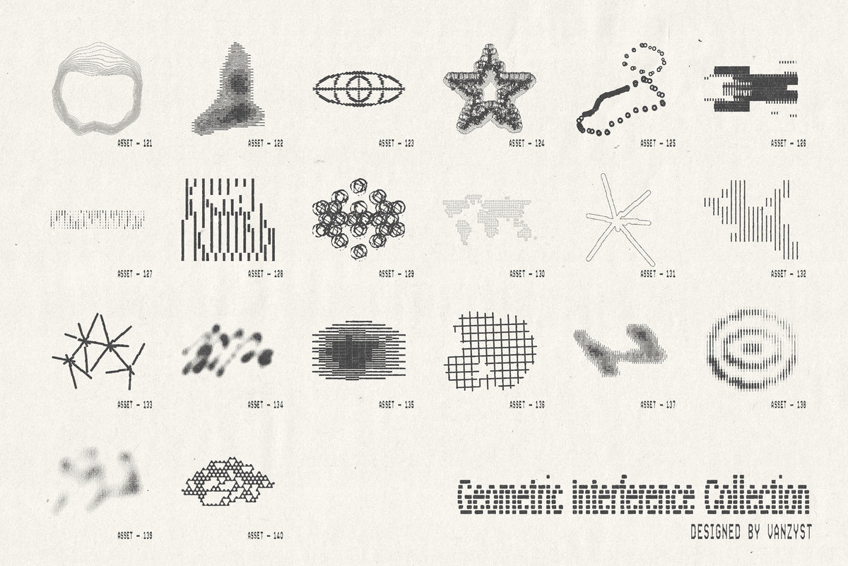 Geometric Interference Collection Vanzyst